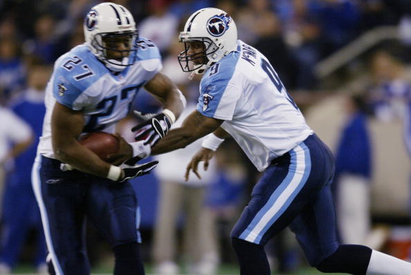 Photos: Titans retire jersey numbers of Steve McNair and Eddie George