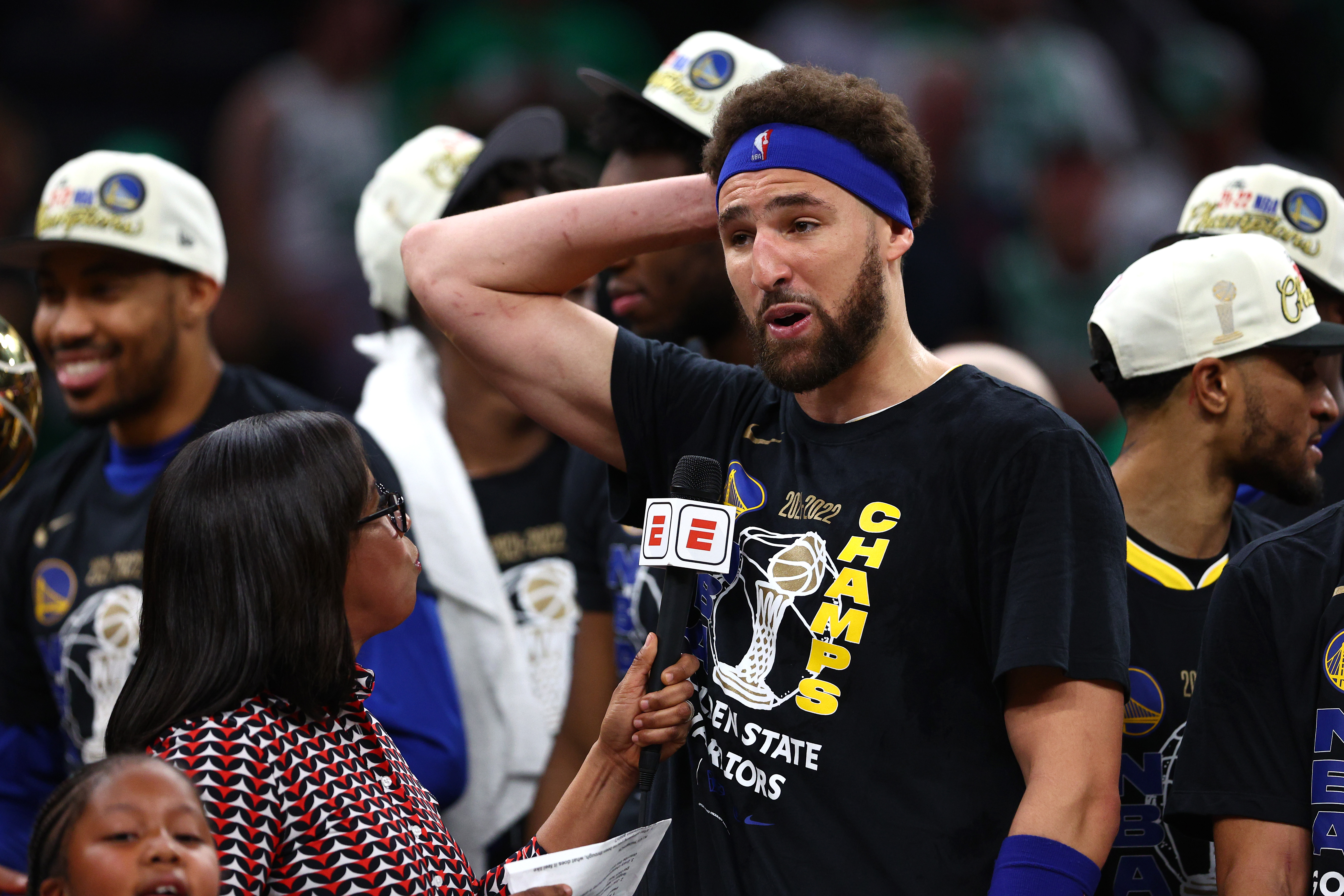 Stephen Curry Opens Up On Why He Cried After Winning The 2022 NBA