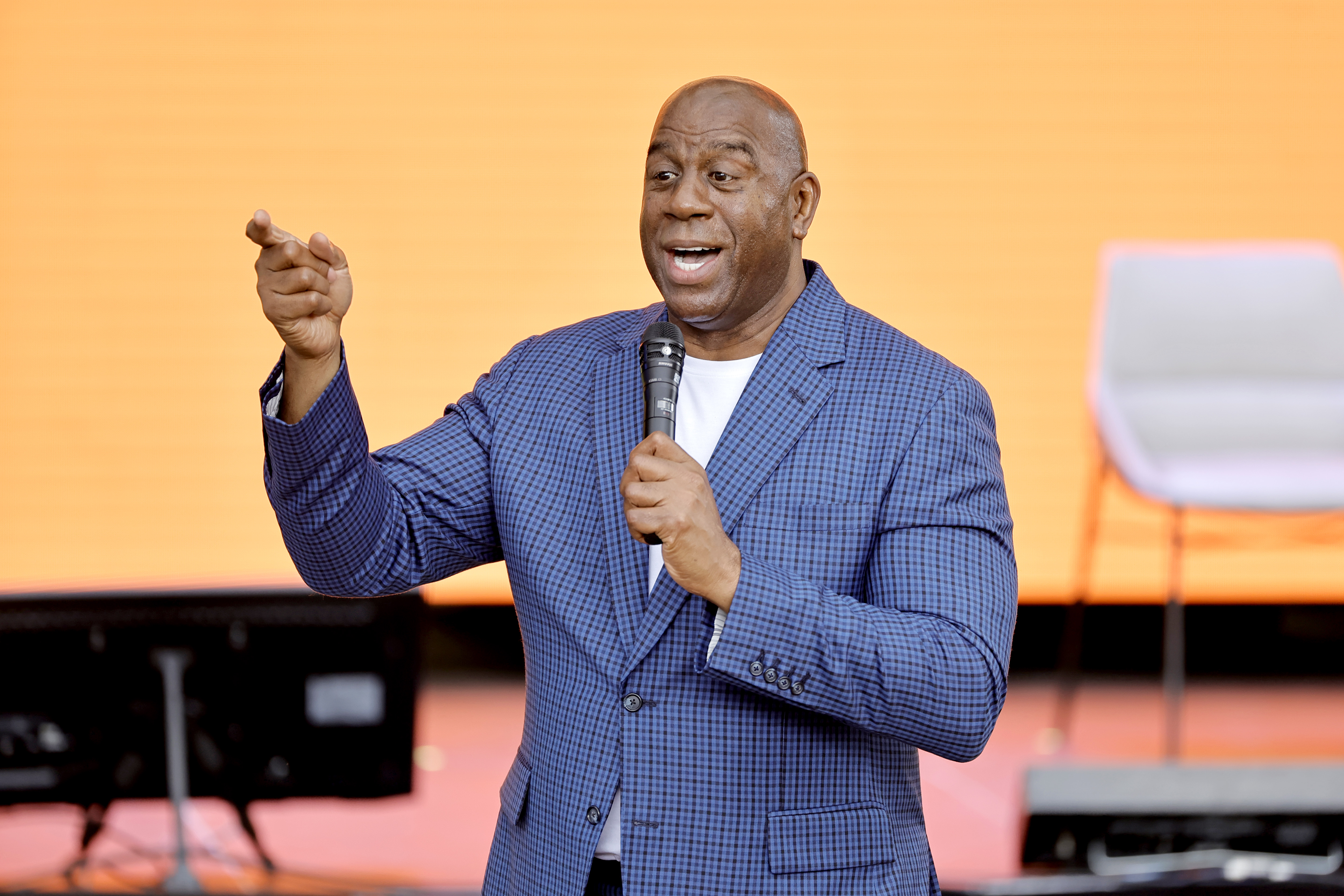 Magic Johnson Reacts To The Lakers’ Moves This Offseason