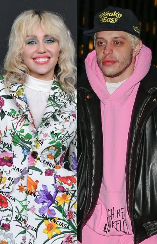 Miley Cyrus Serenades Pete Davidson With "It Should Have Been Me"