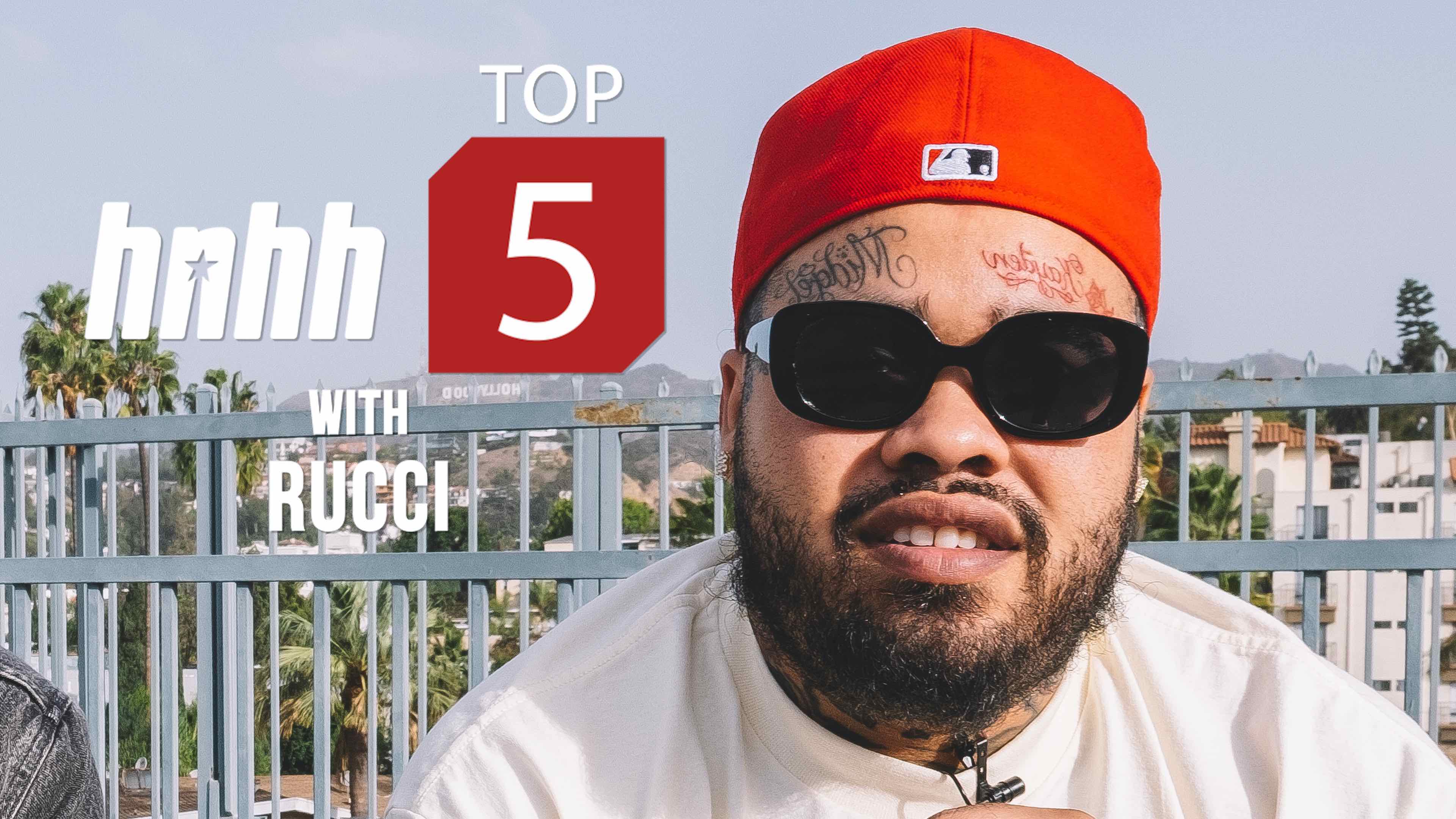 Rucci Talks His Favorite Rappers, Alcohol, & Social Media Platforms On “Top 5s”