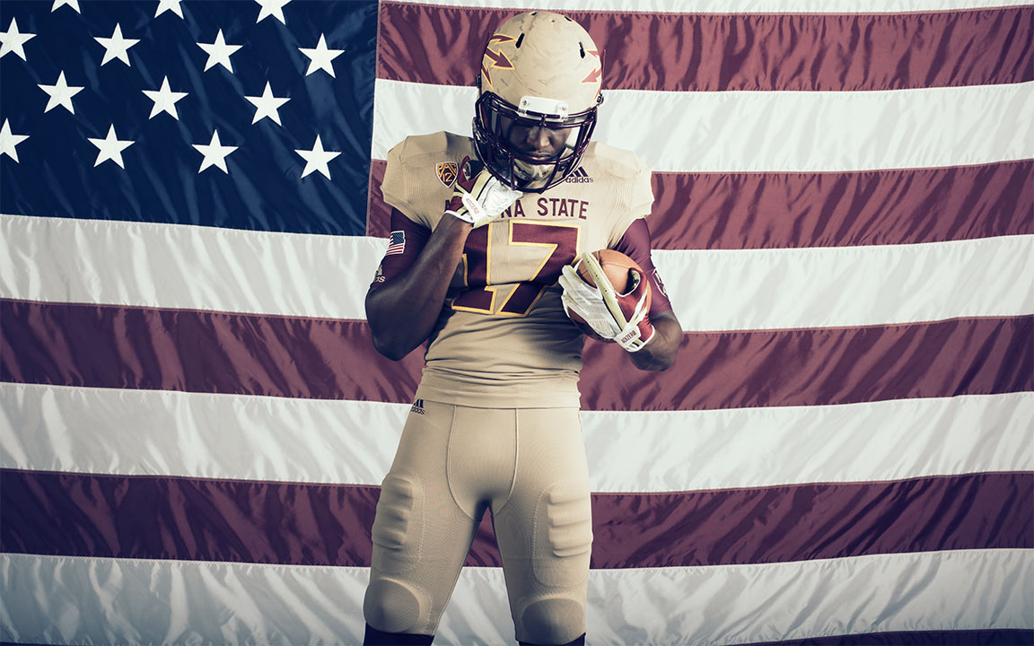 Arizona State and Tillman Foundation unveil PT42 uniforms