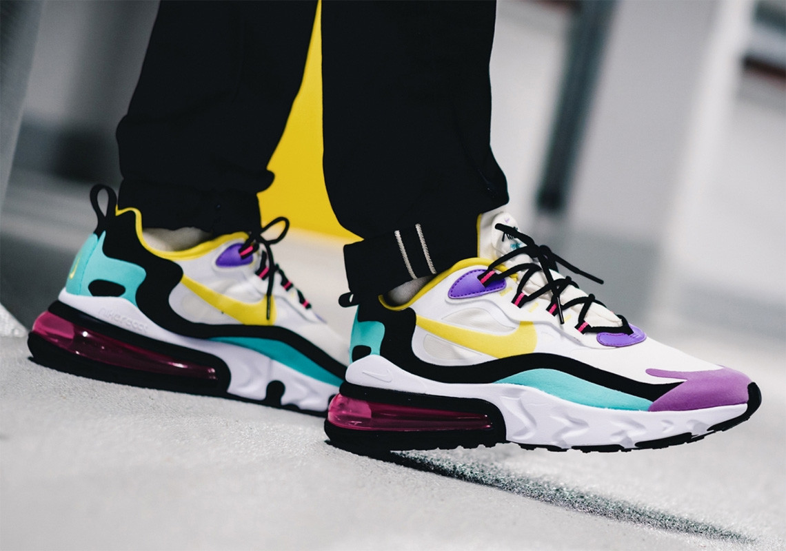 What the Nike Air Max 270 React Looks Like On Foot