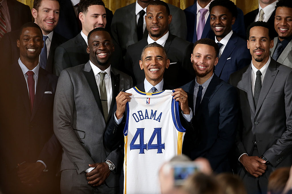 President Obama makes his NBA championship, Super Bowl picks