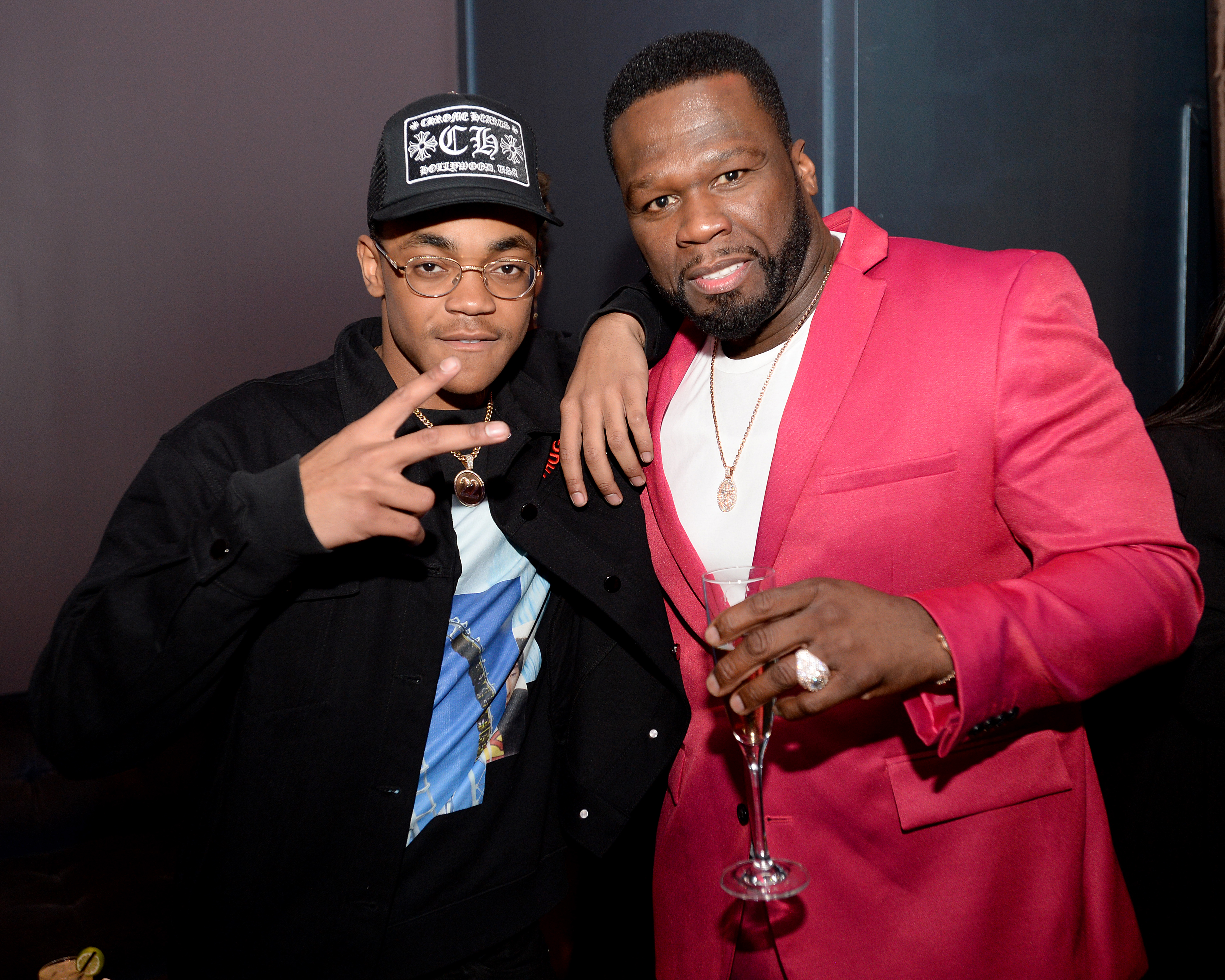 Michael Rainey Jr. & 50 Cent Celebrate “Power Book II: Ghost” Season Three Renewal