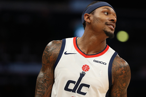 Bradley Beal Breaks Andre Drummond's Ankles, Sends Wizards Bench Into A ...