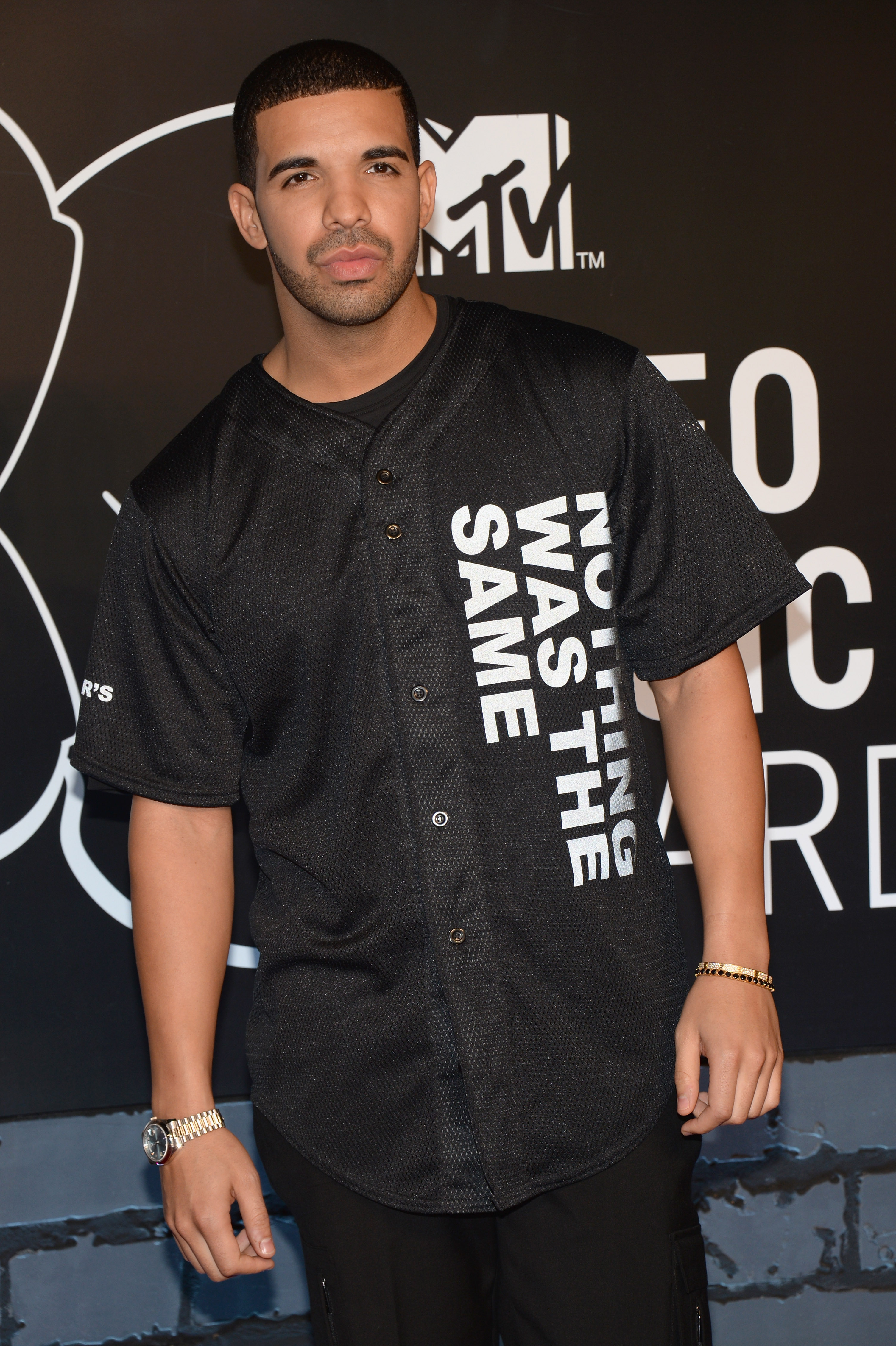 Drake's Baby Pink Shirt Shows Him Repping Italian Soccer