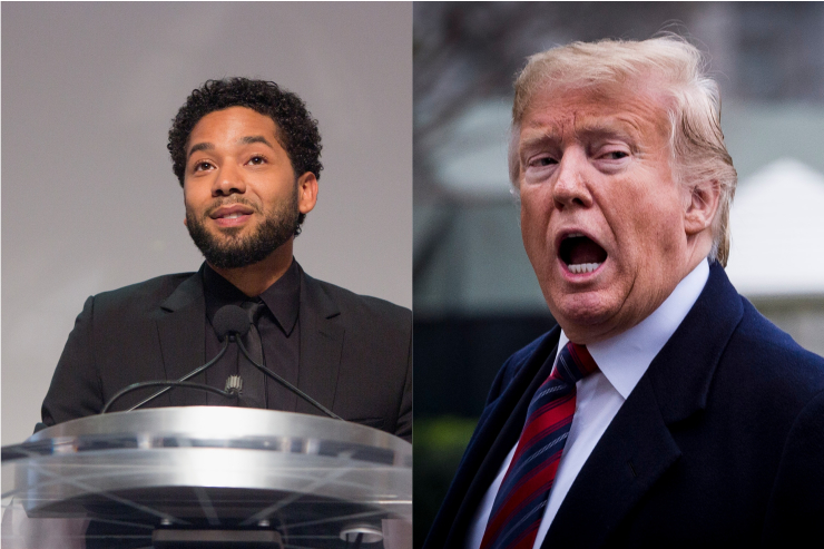 Donald Trump Blasts Jussie Smollett For Devaluing His “MAGA” Brand