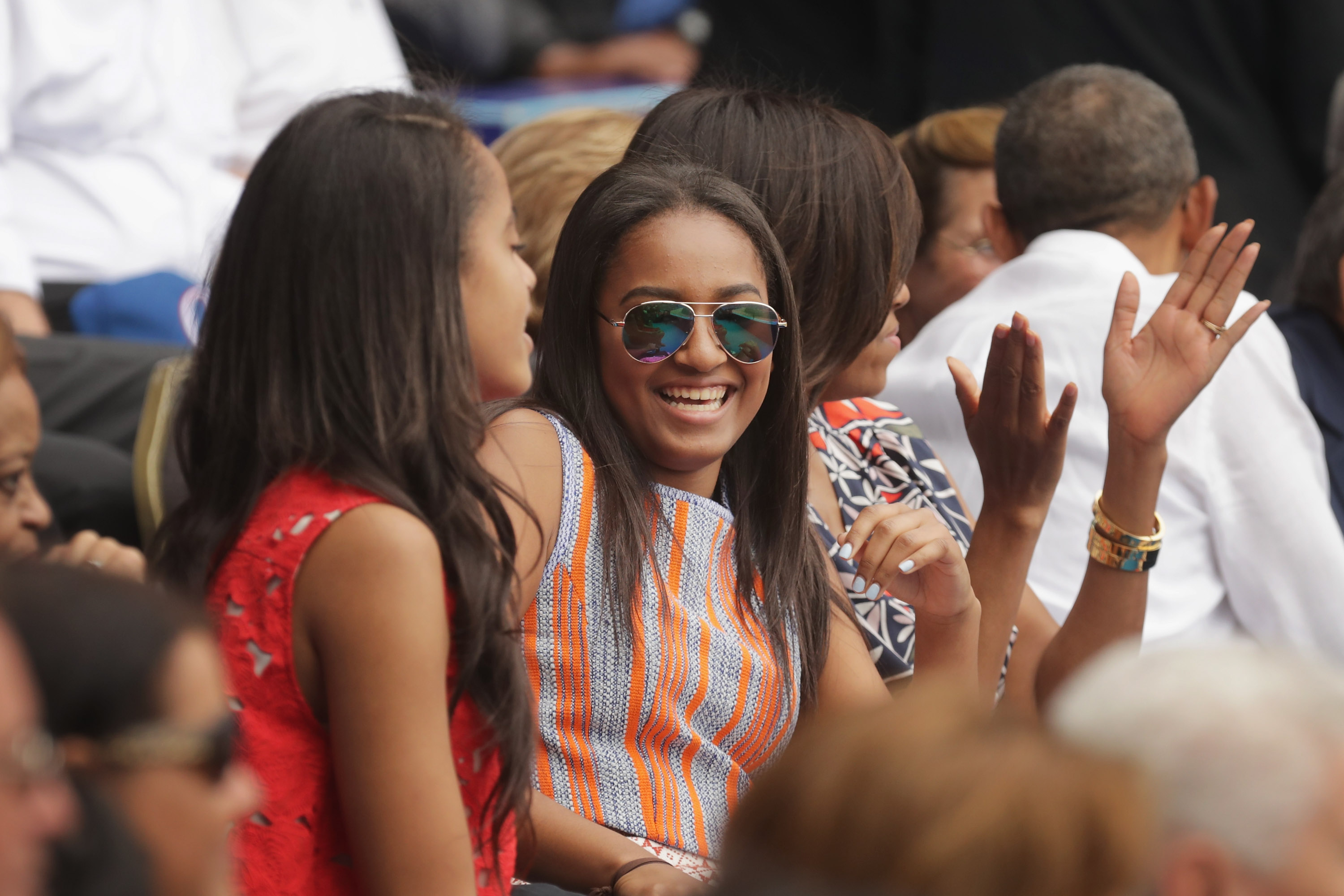 Sasha Obama Dating Former College Basketball Player Clifton Powell Jr.