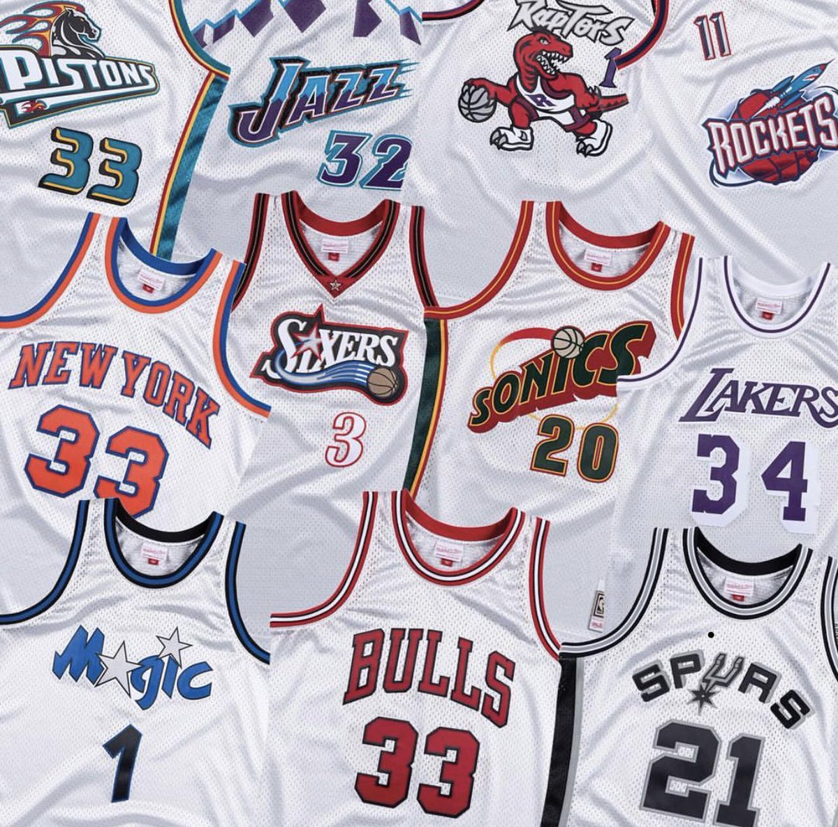 J. Cole on X: DREAMER x Mitchell & Ness x NBA jerseys