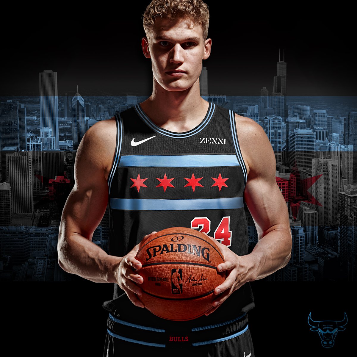 Bulls pay tribute to Chicago flag with sharp — very sharp — City Edition  jerseys