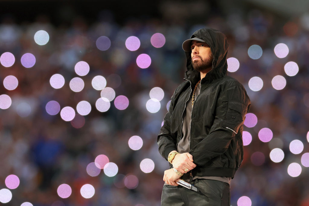 Eminem, Al Michaels praise each other at Super Bowl 2022: video