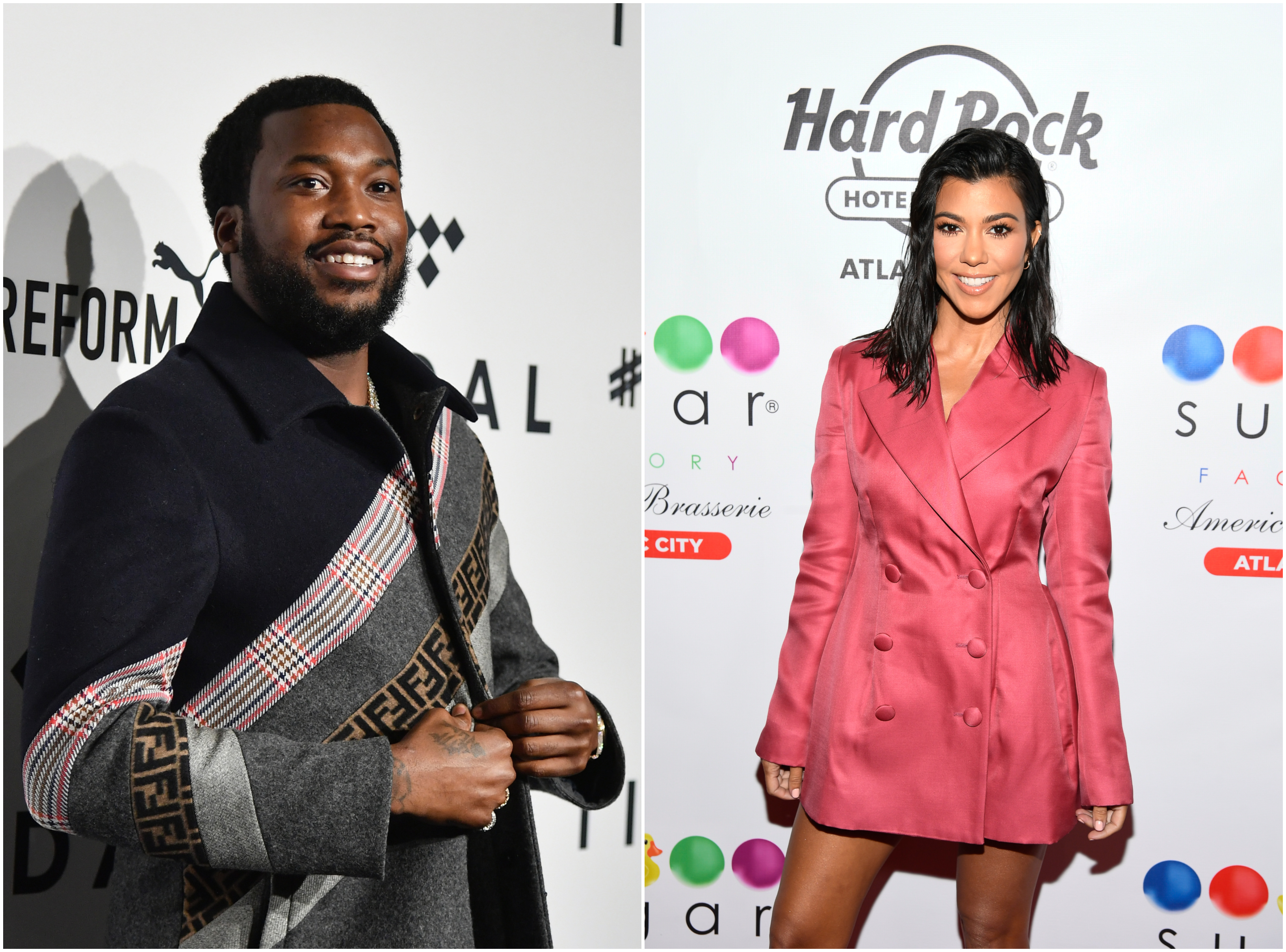 Meek Mill Shoots His Shot At Kourtney Kardashian On Instagram