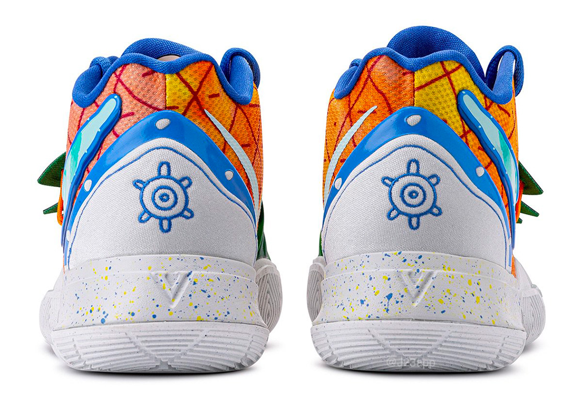 Nike, Shoes, Limited Edition Spongebob Pineapple Kyrie Basketball Sneakers