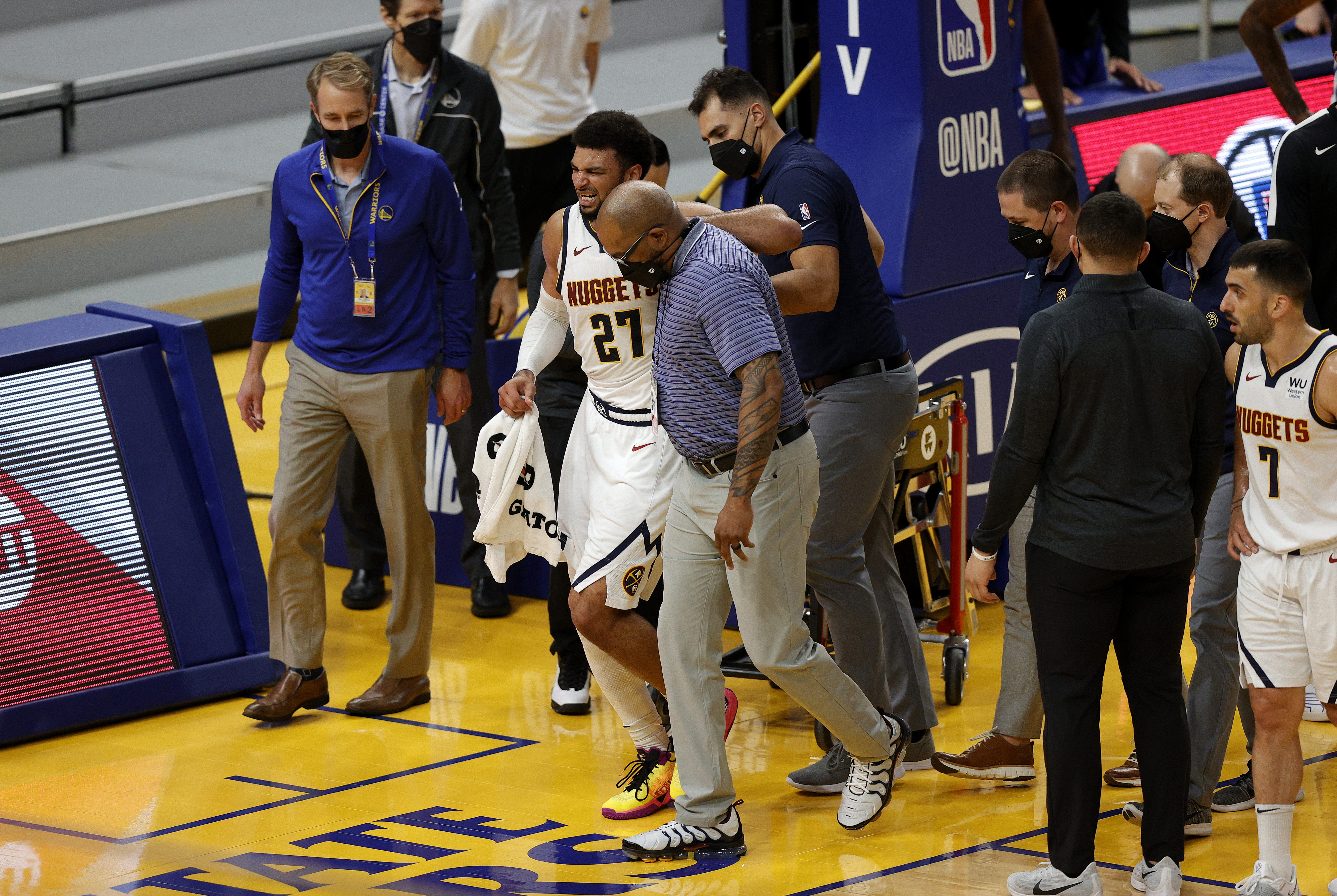 Denver Nuggets Star Jamal Murray Suffers Torn ACL In Left Knee