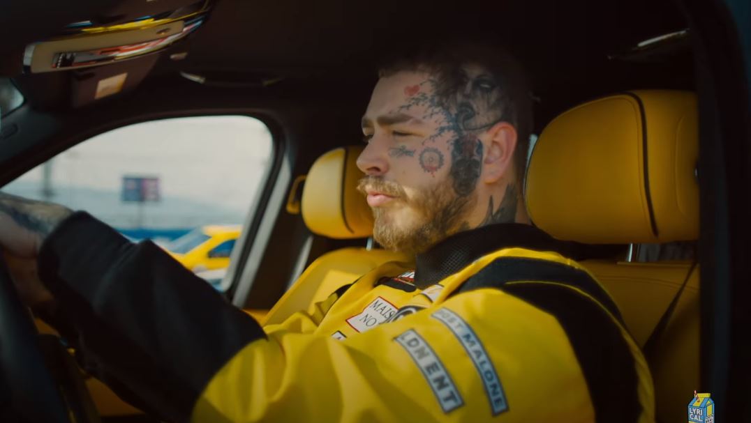 Post Malone Shares NASCAR Inspired Visual For 