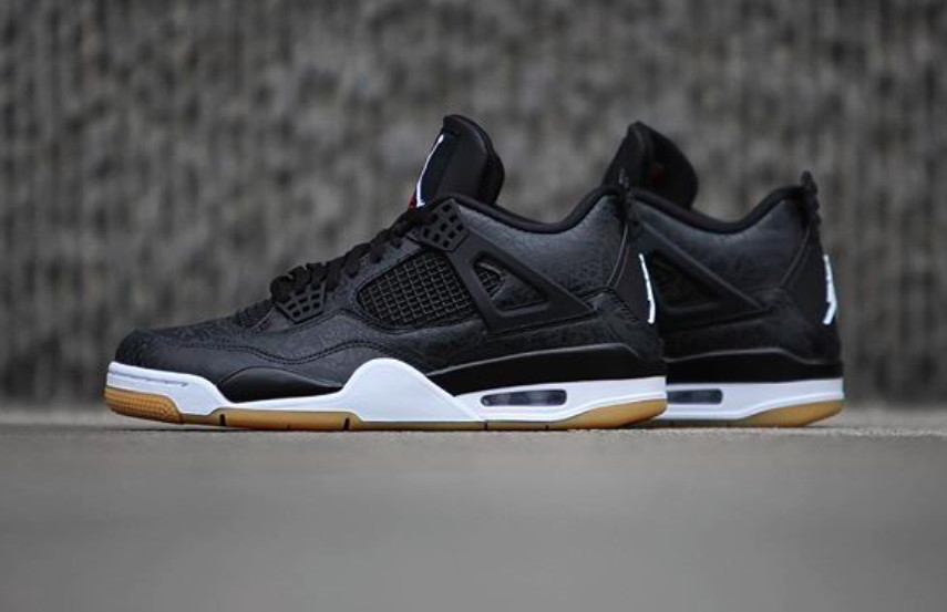 Air Jordan 4 Black “Laser” Confirmed For This Weekend New Images