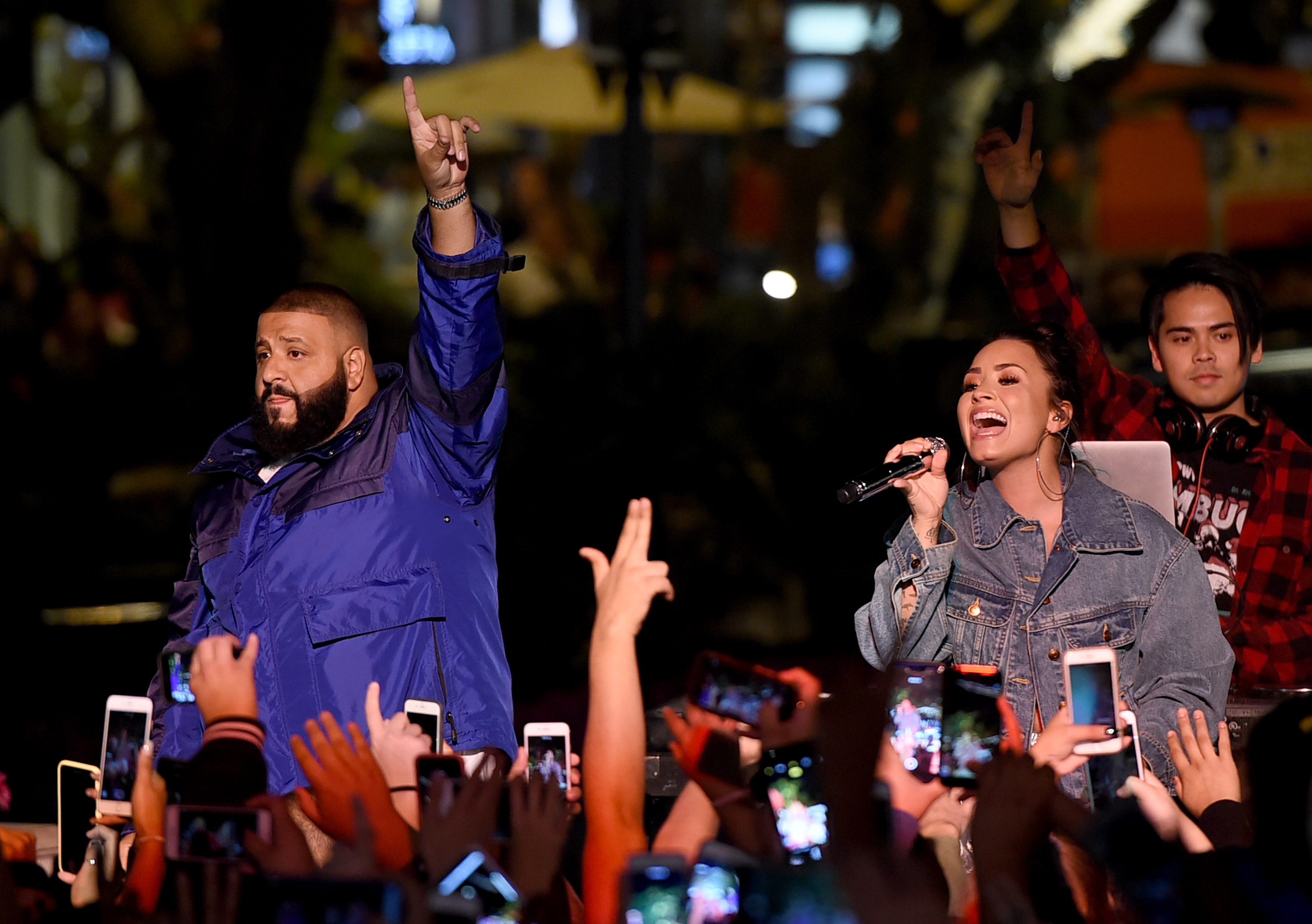 DJ Khaled & Kehlani Sing "Happy Birthday" To Demi Lovato On Her 'Sober