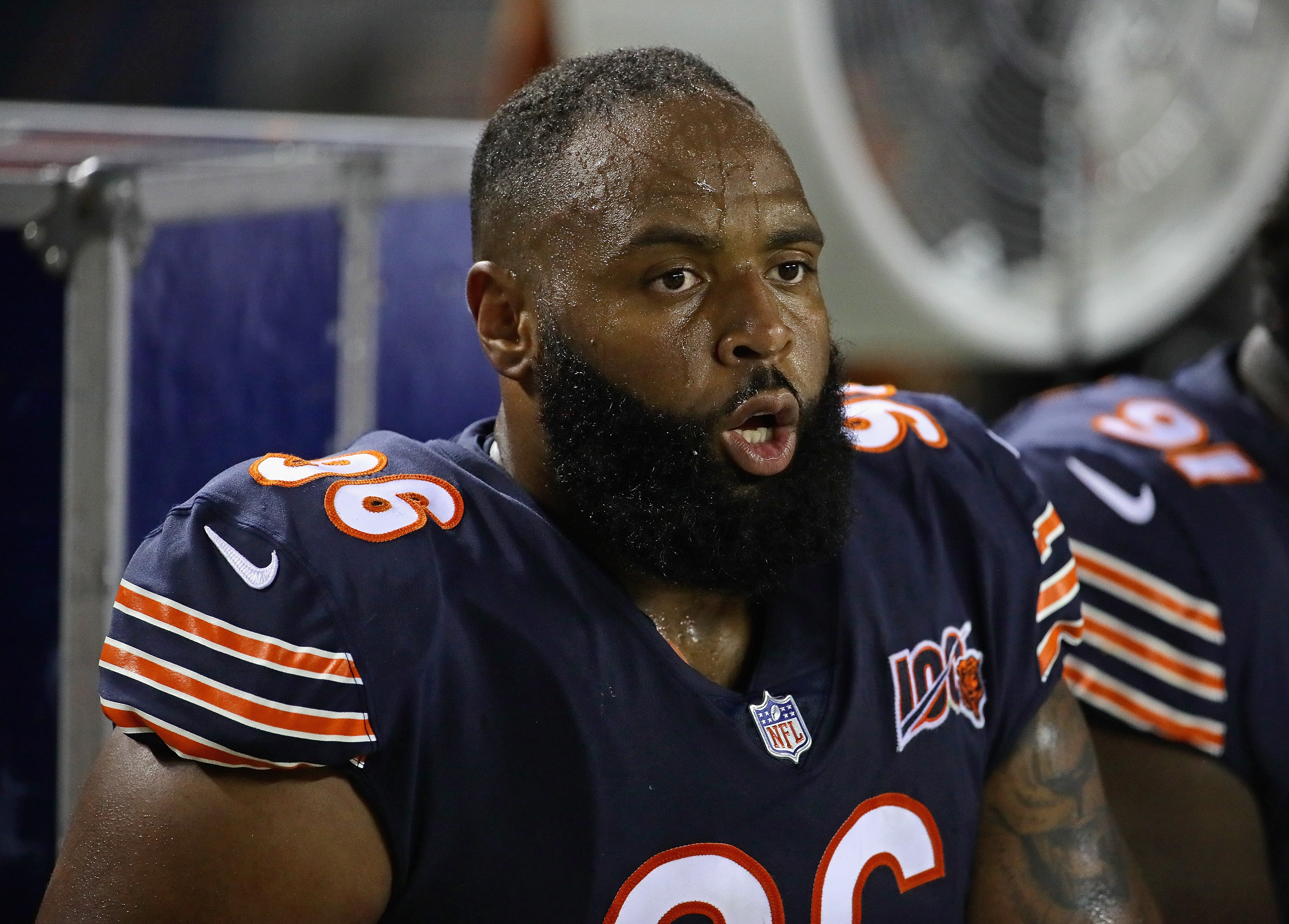 Bears DT Akiem Hicks was noticeably absent from Thursday's practice