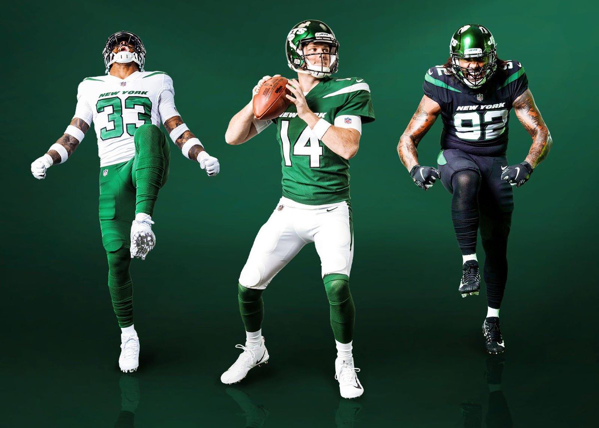 Jets Unveil Brand New Uniforms As Excitement Builds For Upcoming Season -  CBS New York