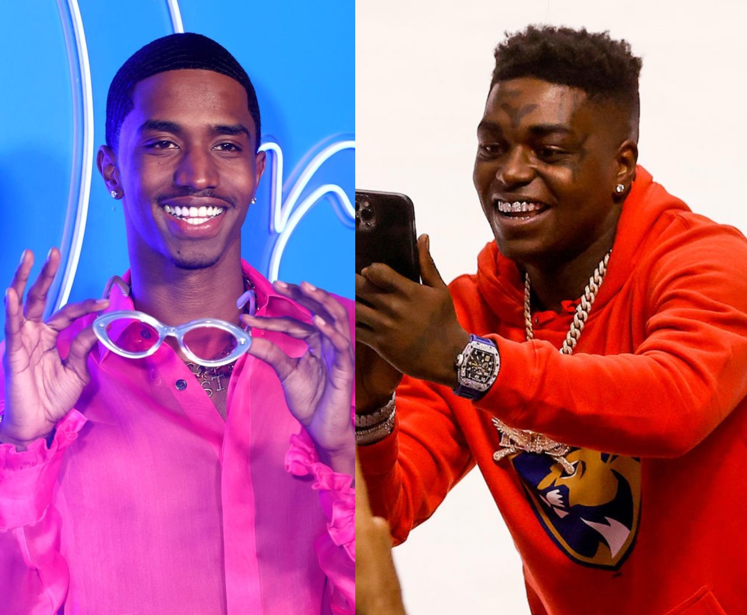 King Combs & Kodak Black Channel 90's Vibes With Lil Kim Sample On