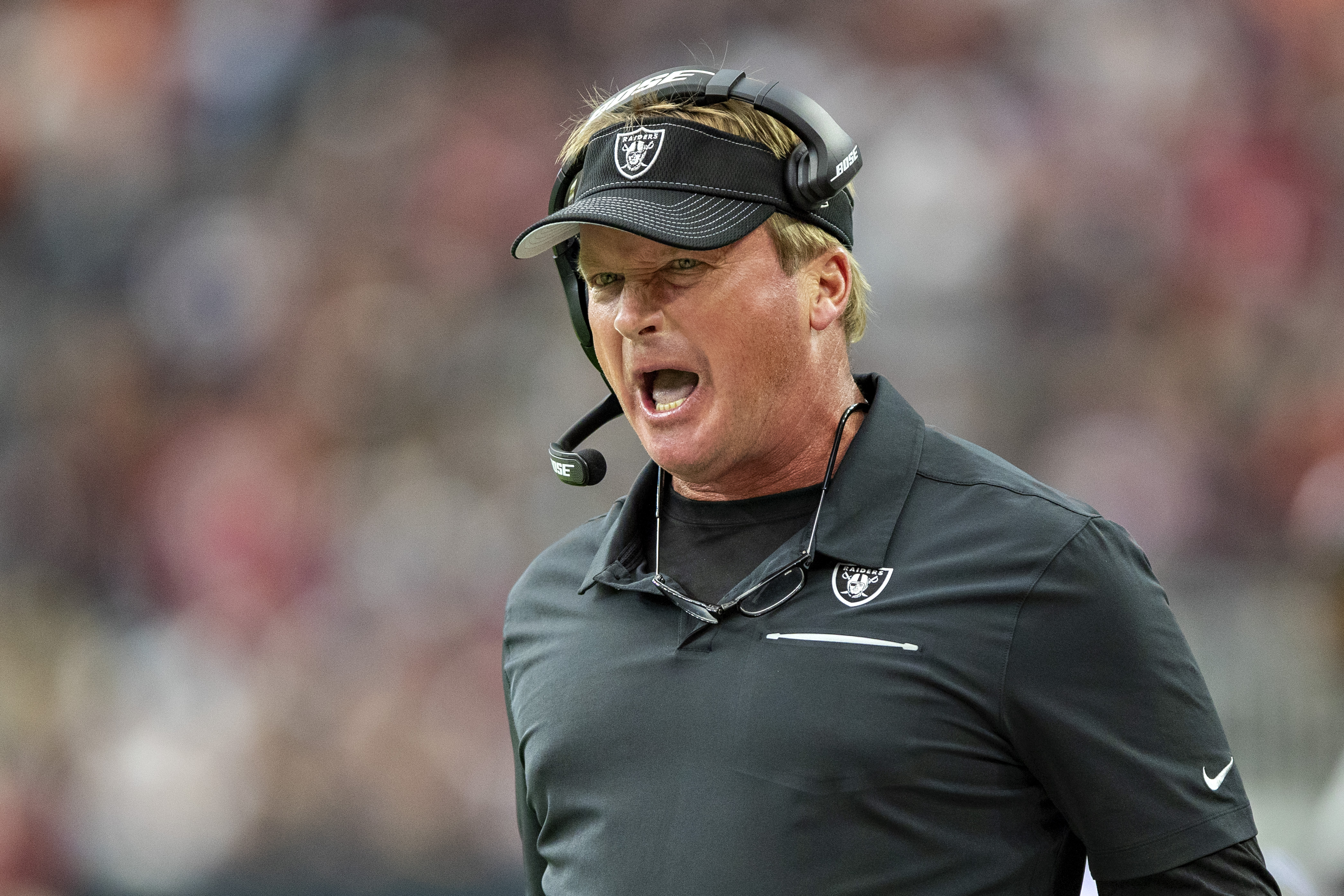 Jon Gruden jokingly says he would love to be Arkansas head coach