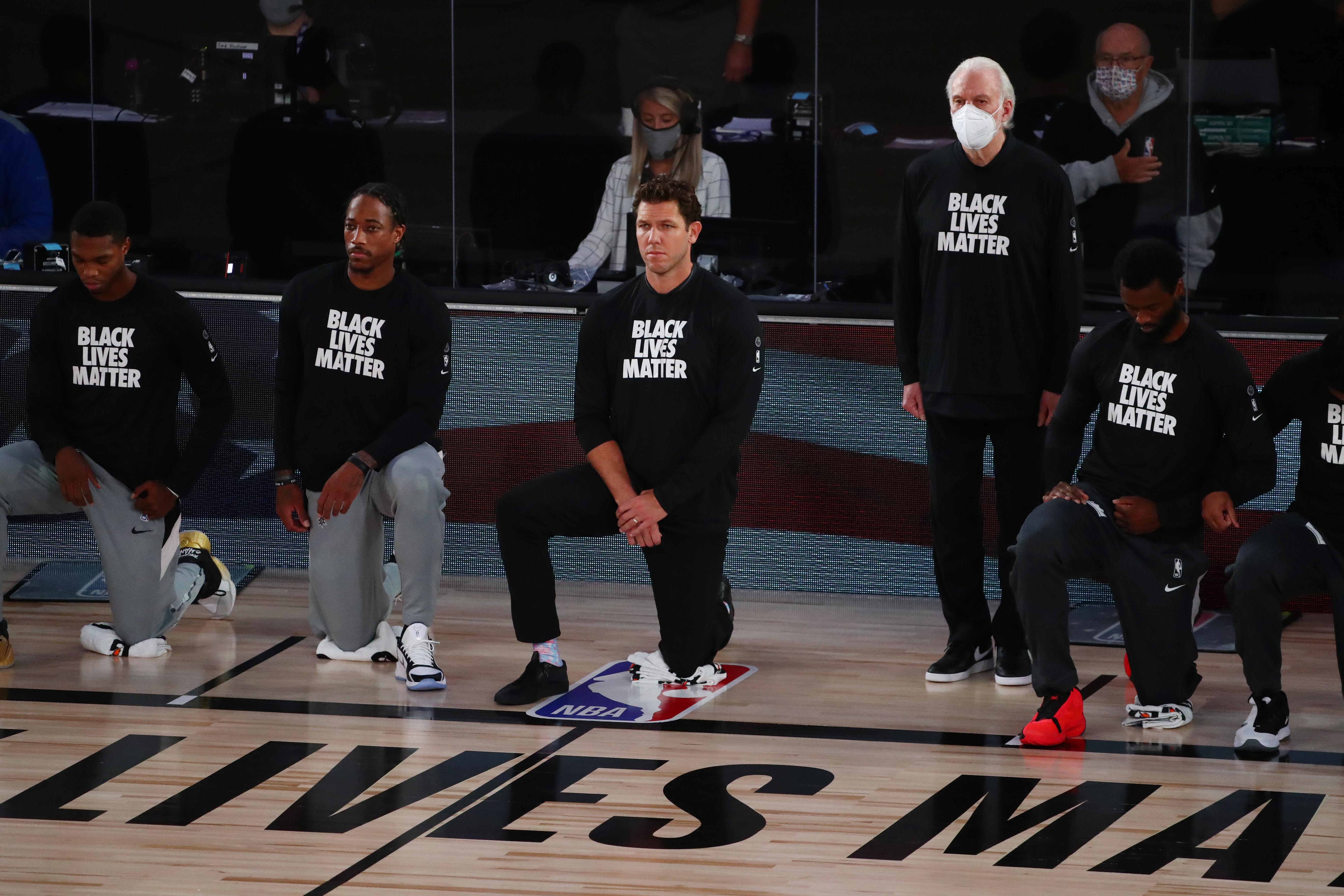DeMar DeRozan Says Don’t “Vilify” Gregg Popovich For Standing During Anthem