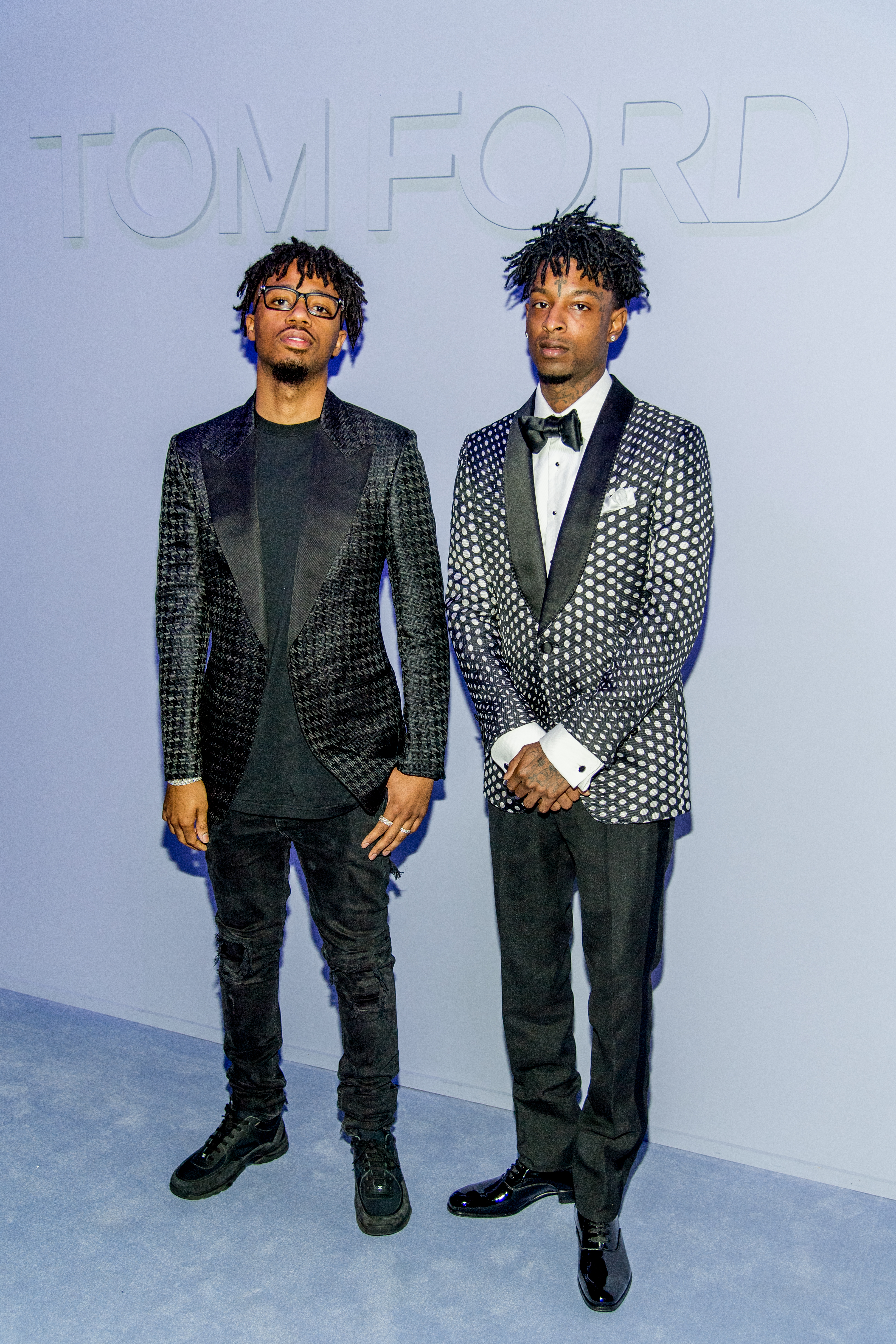 21 Savage Gets Ready for the Tom Ford Fall 2020 Show in LA - PAPER Magazine