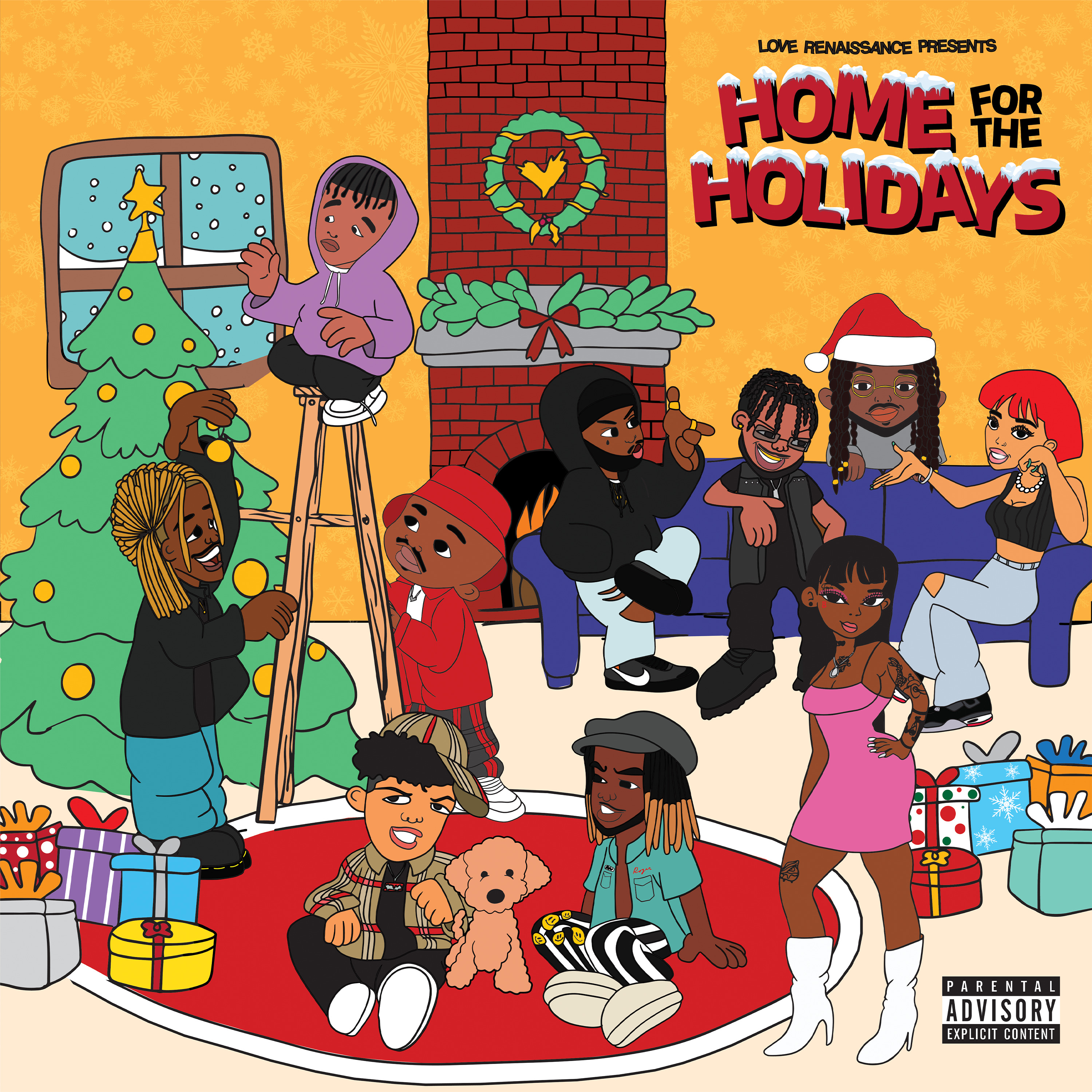 LVRN Label Releases “Home For The Holidays” With 6LACK, Summer Walker, & More