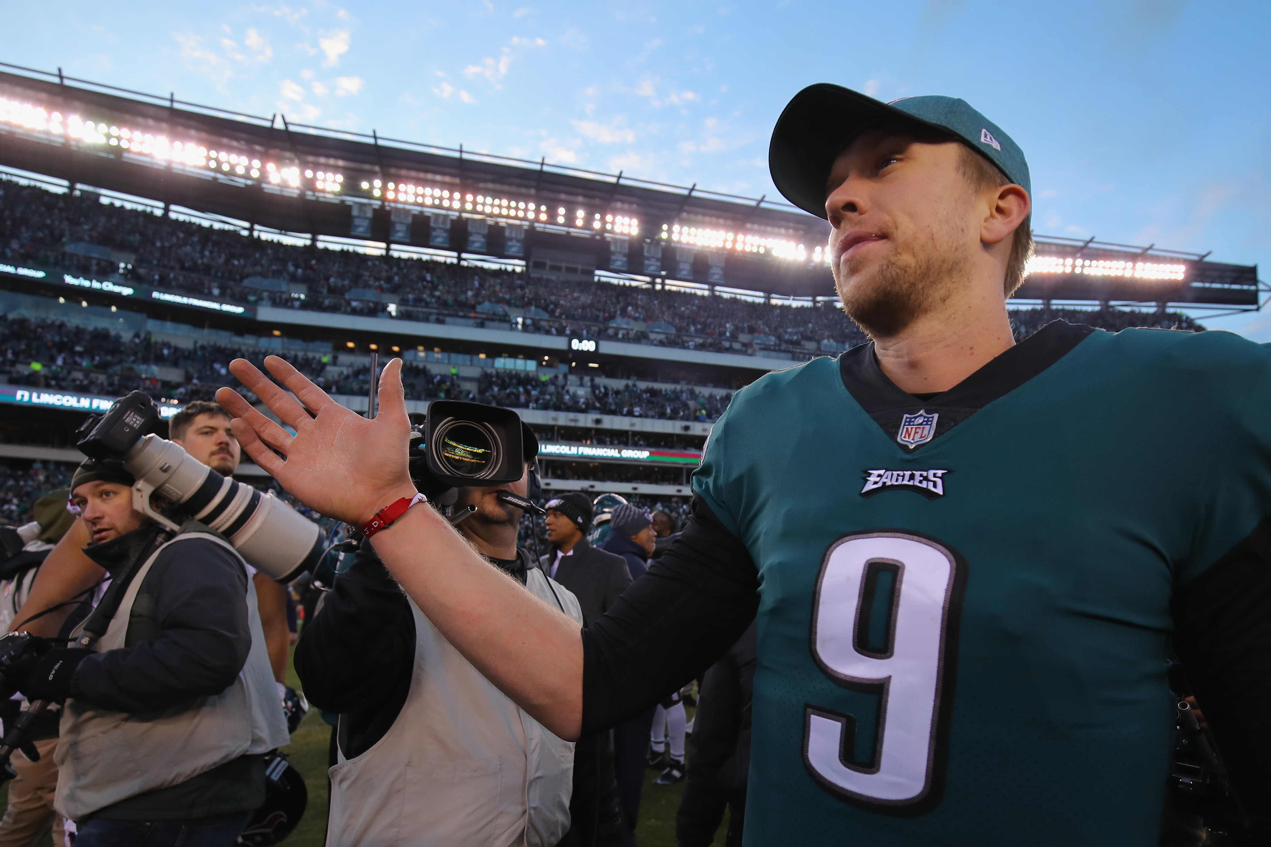 Nick Foles Emotional After Breaking Philadelphia Eagles Passing Record