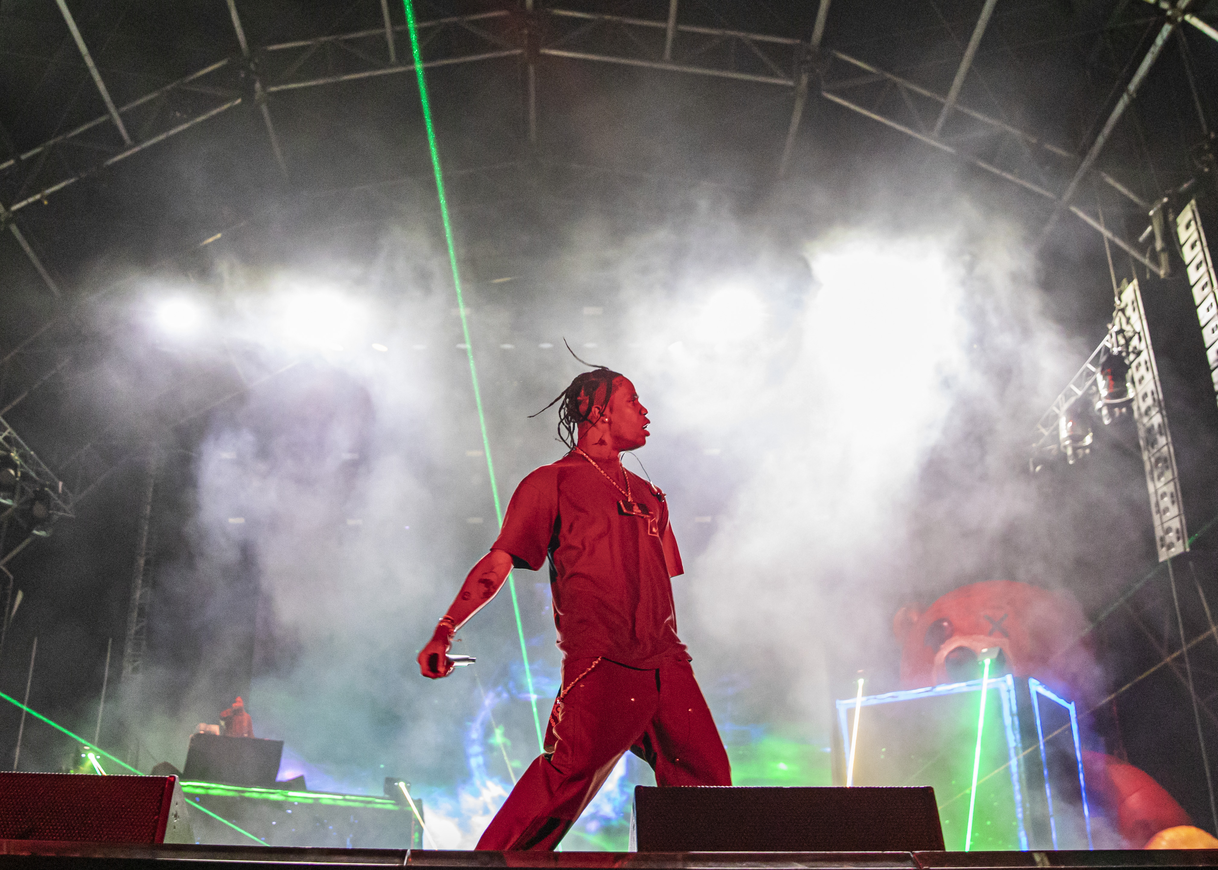 ASAP Rocky Premiered Song Rolling Loud Miami: Travis Scott
