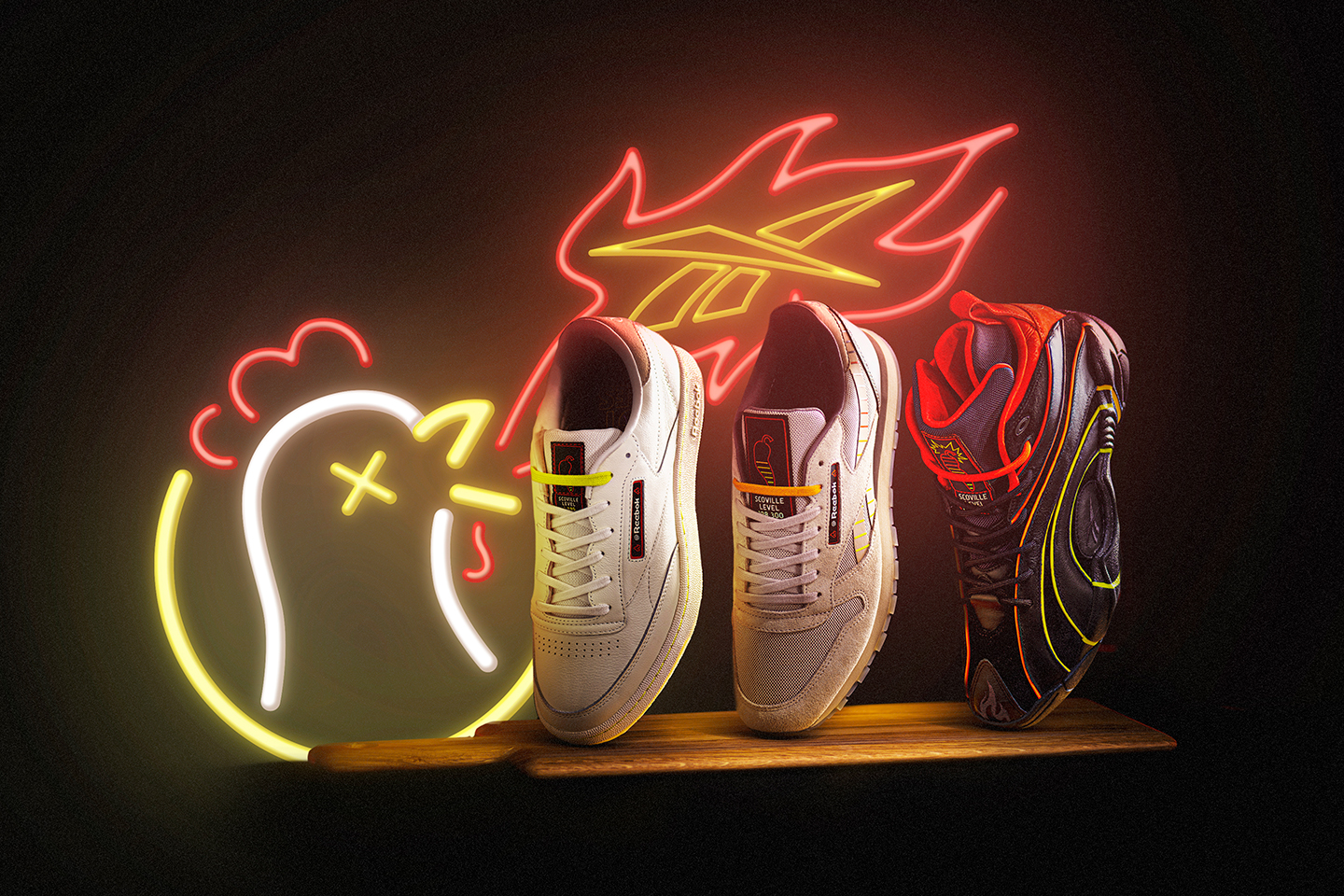 Reebok x Hot Ones Team Up For Creative 3-Piece Sneaker Collab