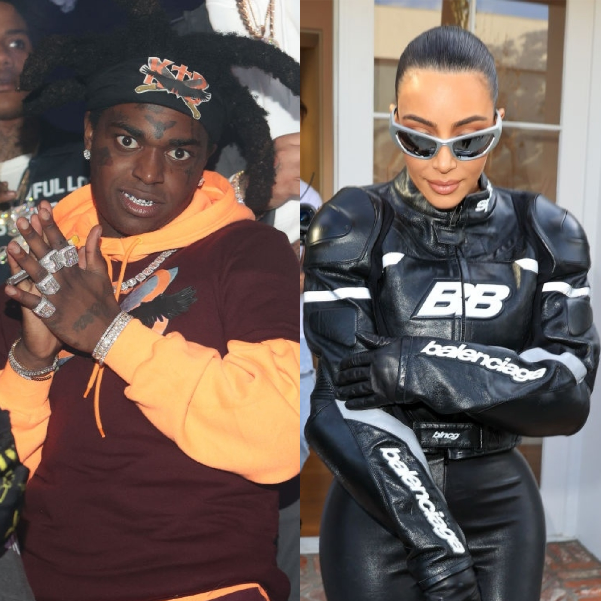 Rapper Kodak Black takes another shot at dating Kim Kardashian
