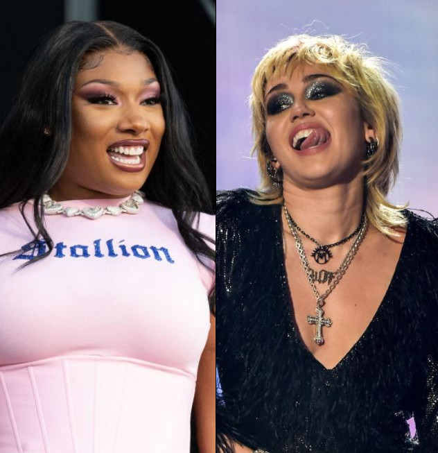 Megan Thee Stallion Happily Surprised By Miley Cyrus Crashing Festival