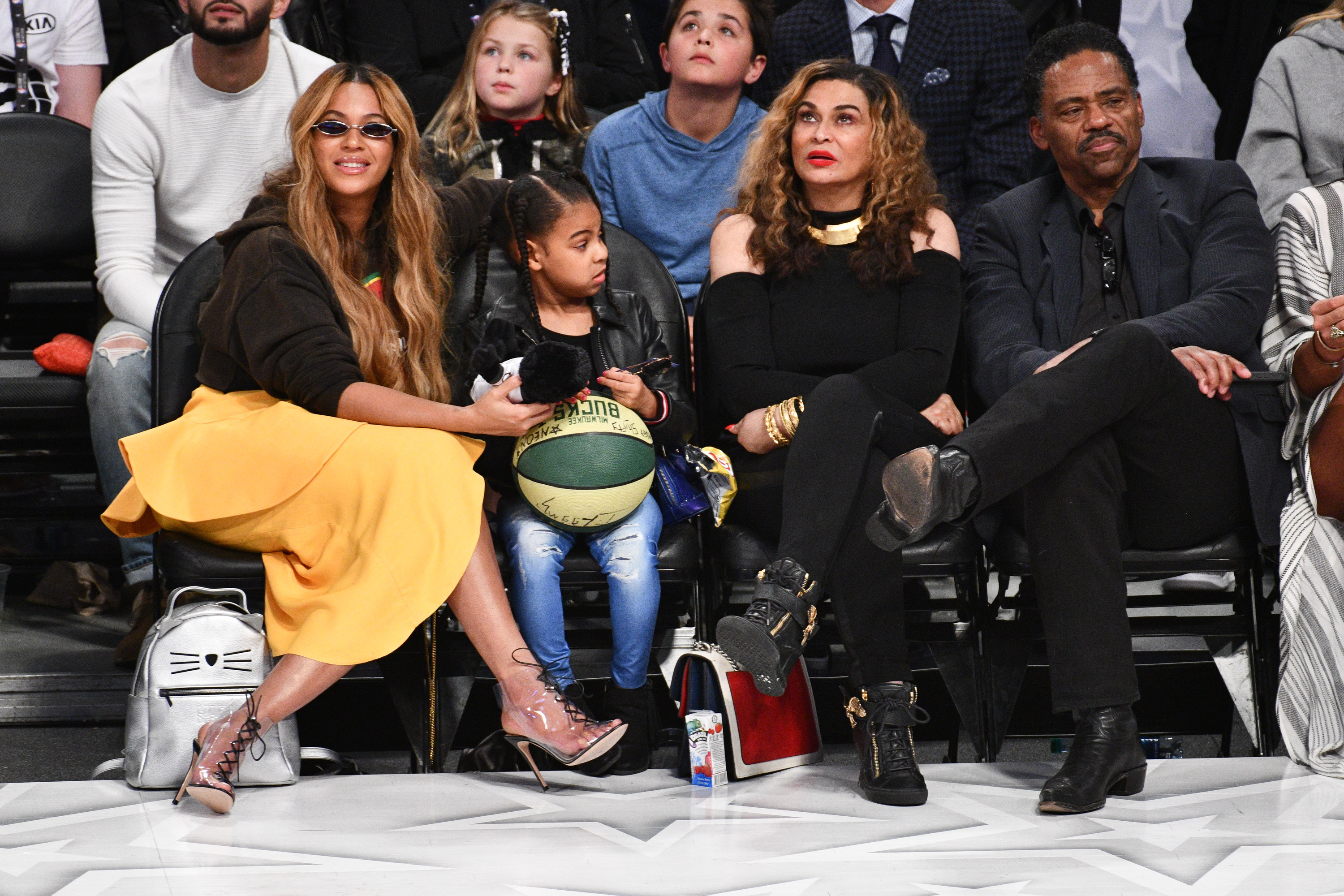 Blue Ivy Is Still The Boss: Shuts Down Grandma Tina From Filming Video