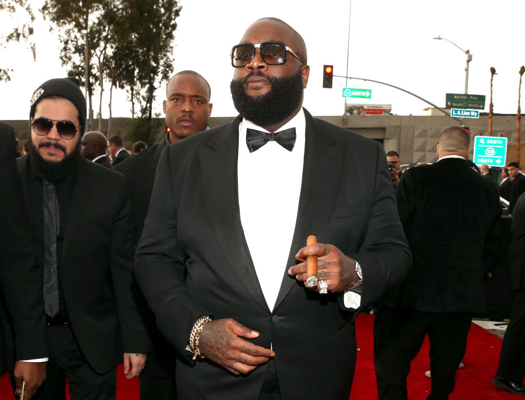 Rapper Rick Ross Just Bought An Armored Truck With A Louis Vuitton Seat 