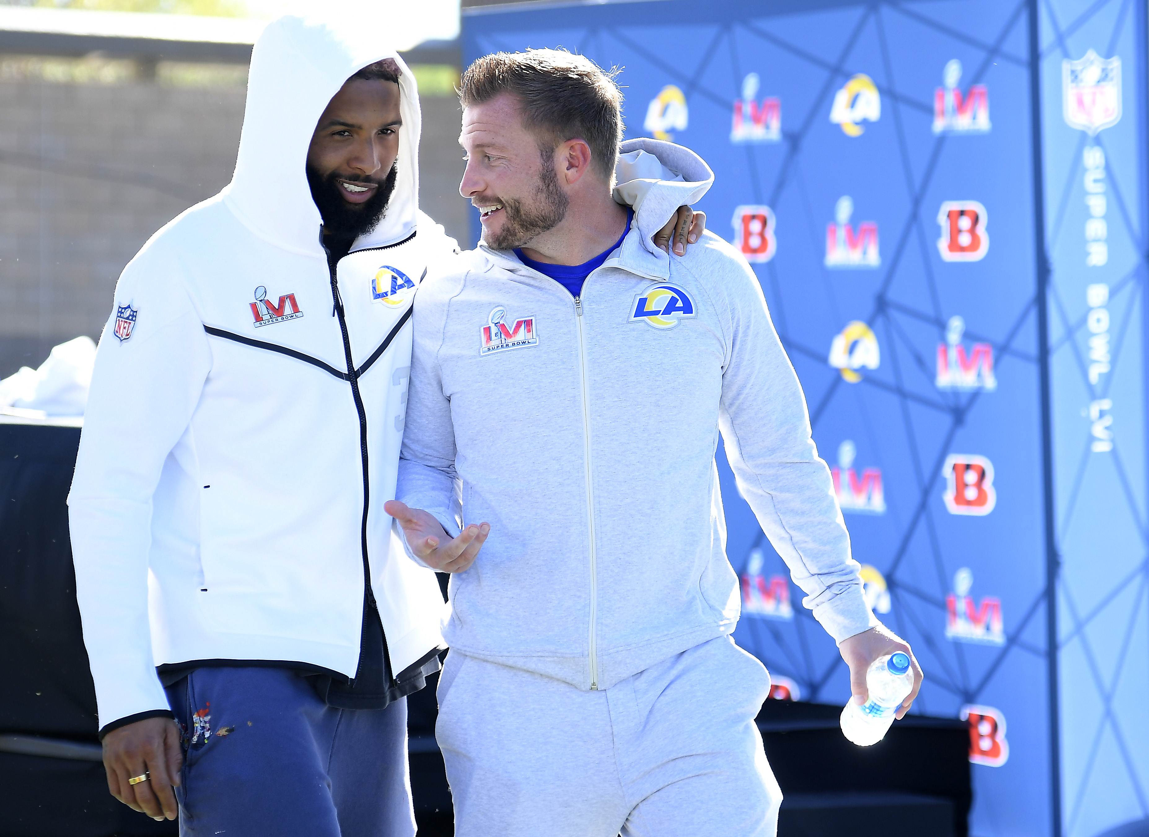 Odell Beckham crashed Sean McVay and Veronika Khomyn's wedding