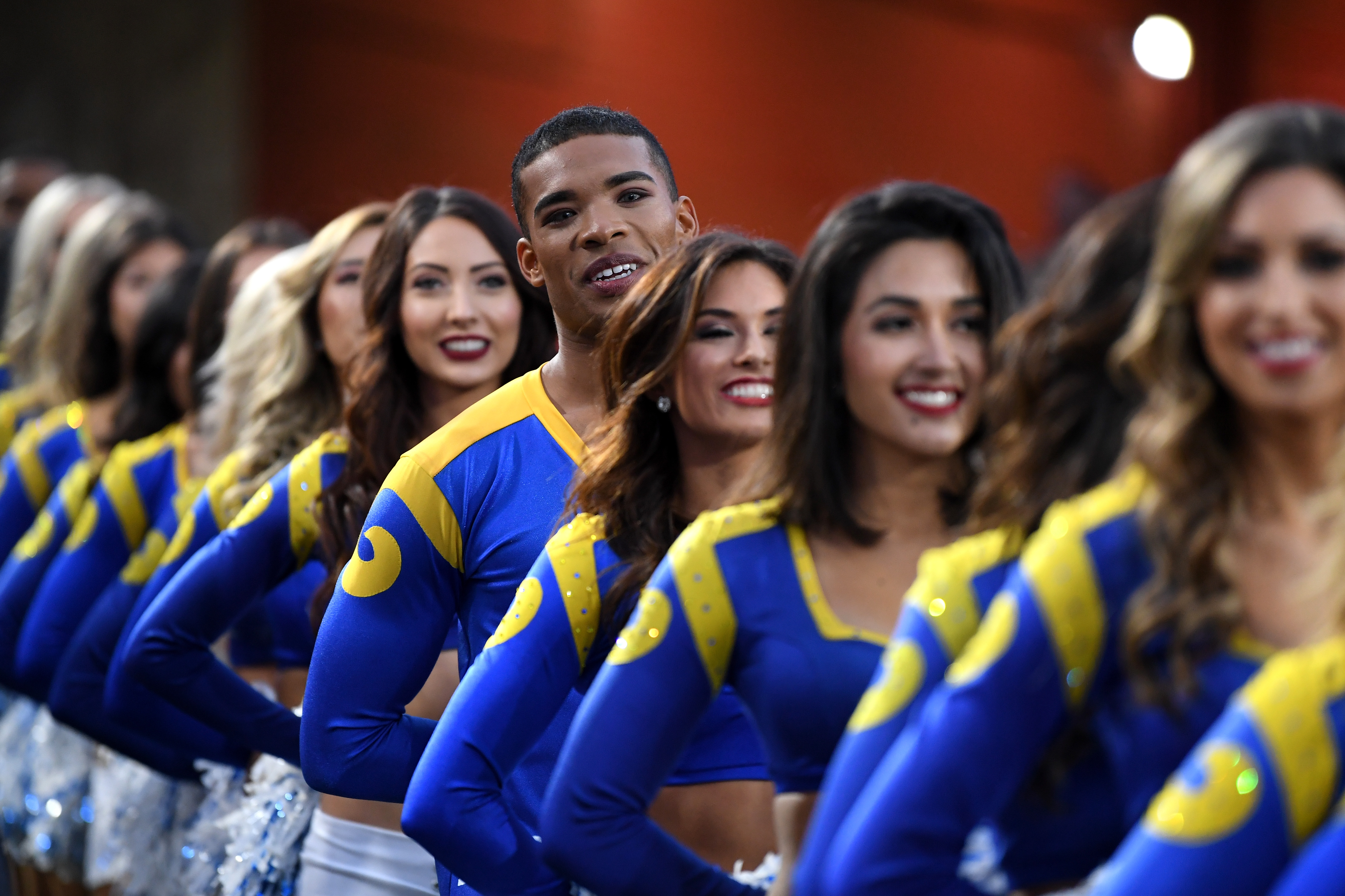 Rams' male cheerleaders make Super Bowl history as first ever to perform  during championship game