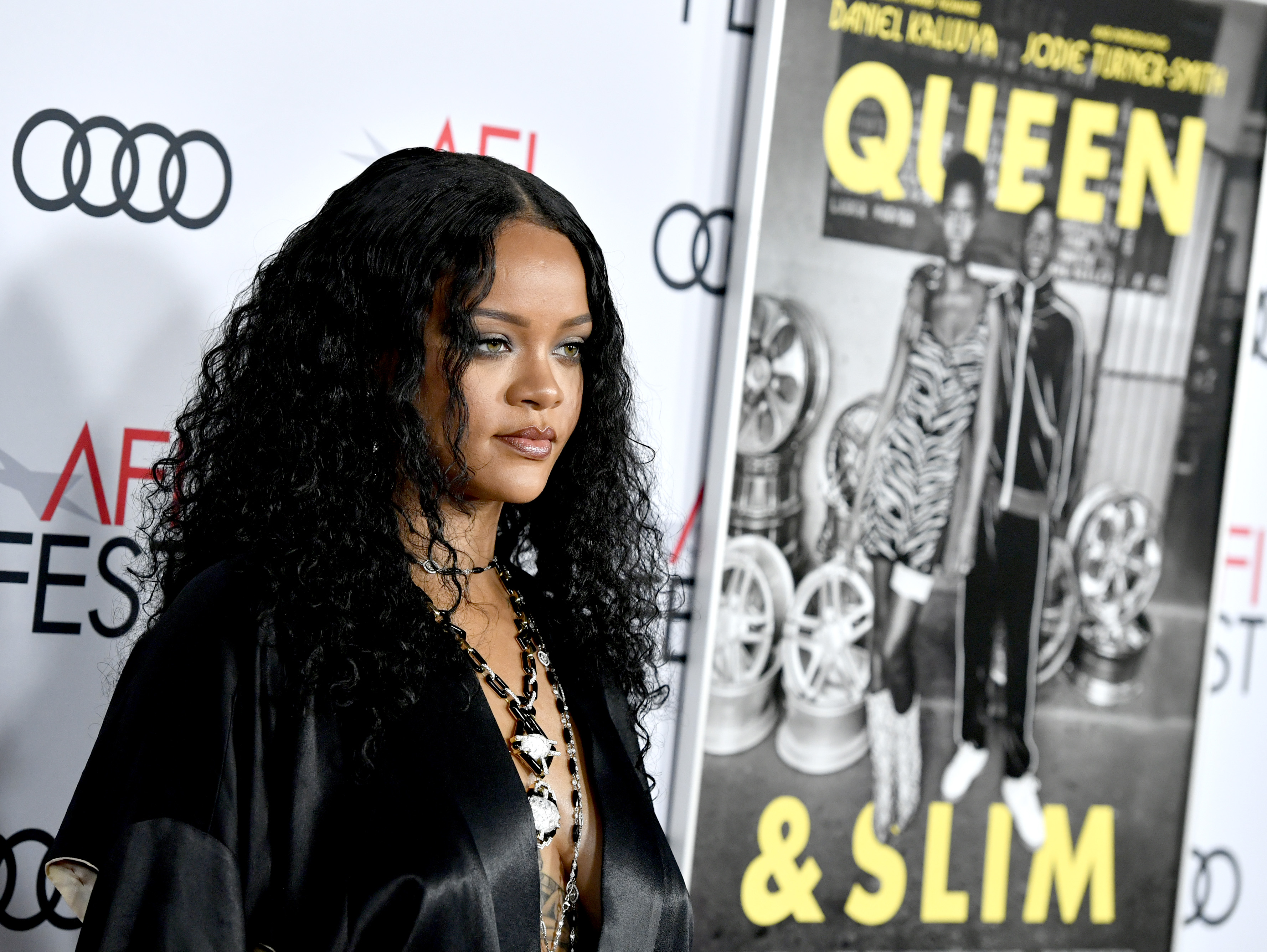 Rihanna takes time with album while unveiling lingerie line