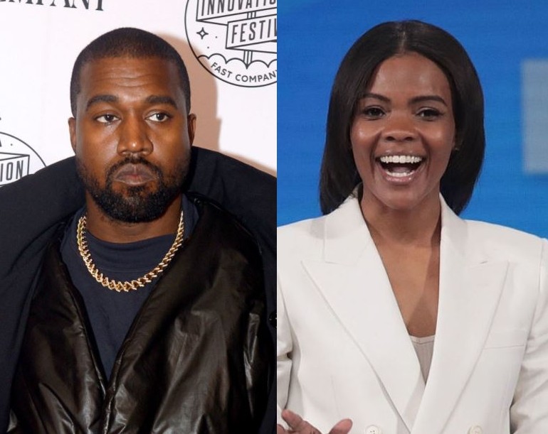 Kanye West Catches Heat For Thanking Candace Owens & Posting Her Book Cover