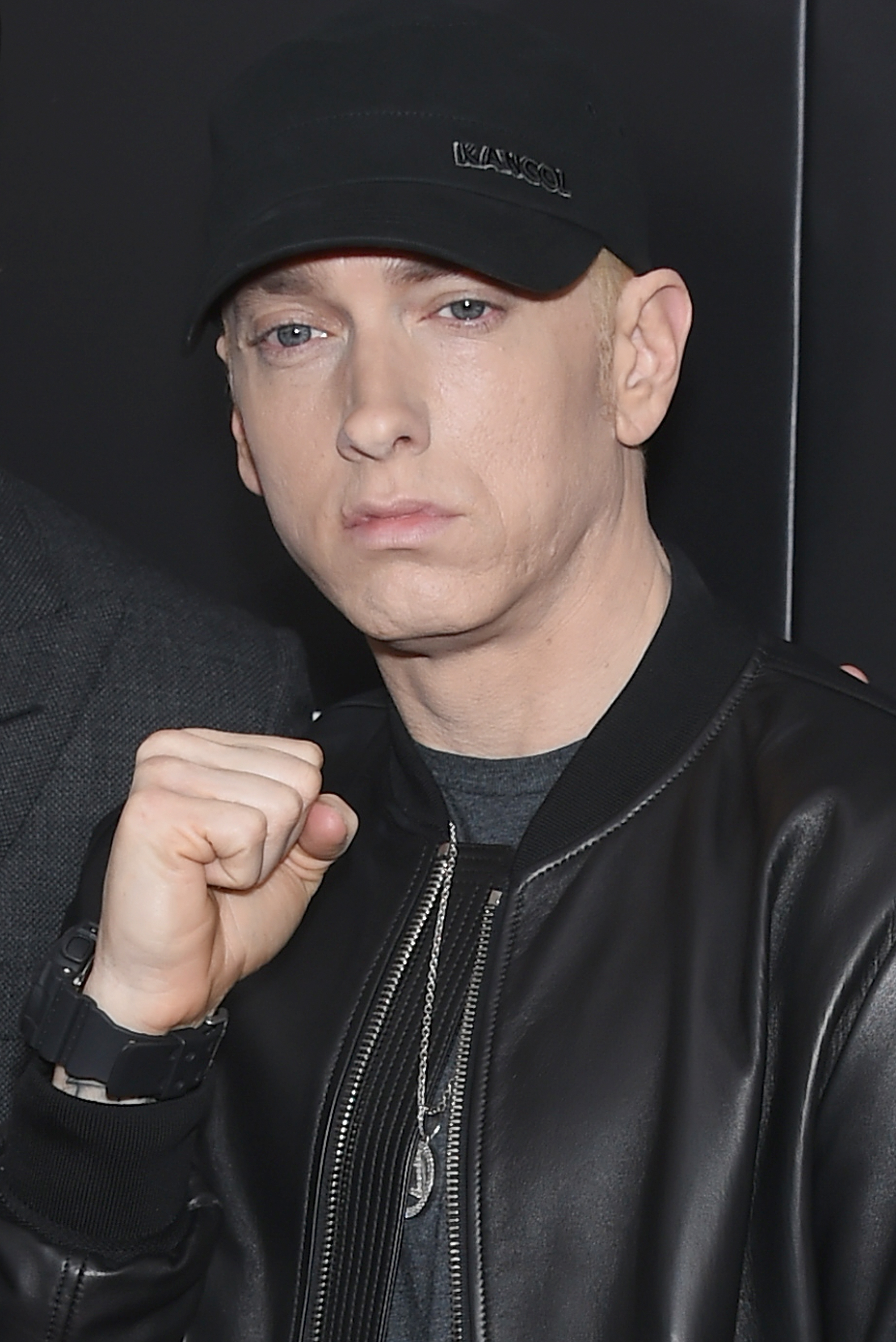 The jacket Detroit star Eminem in her video clip When I m gone