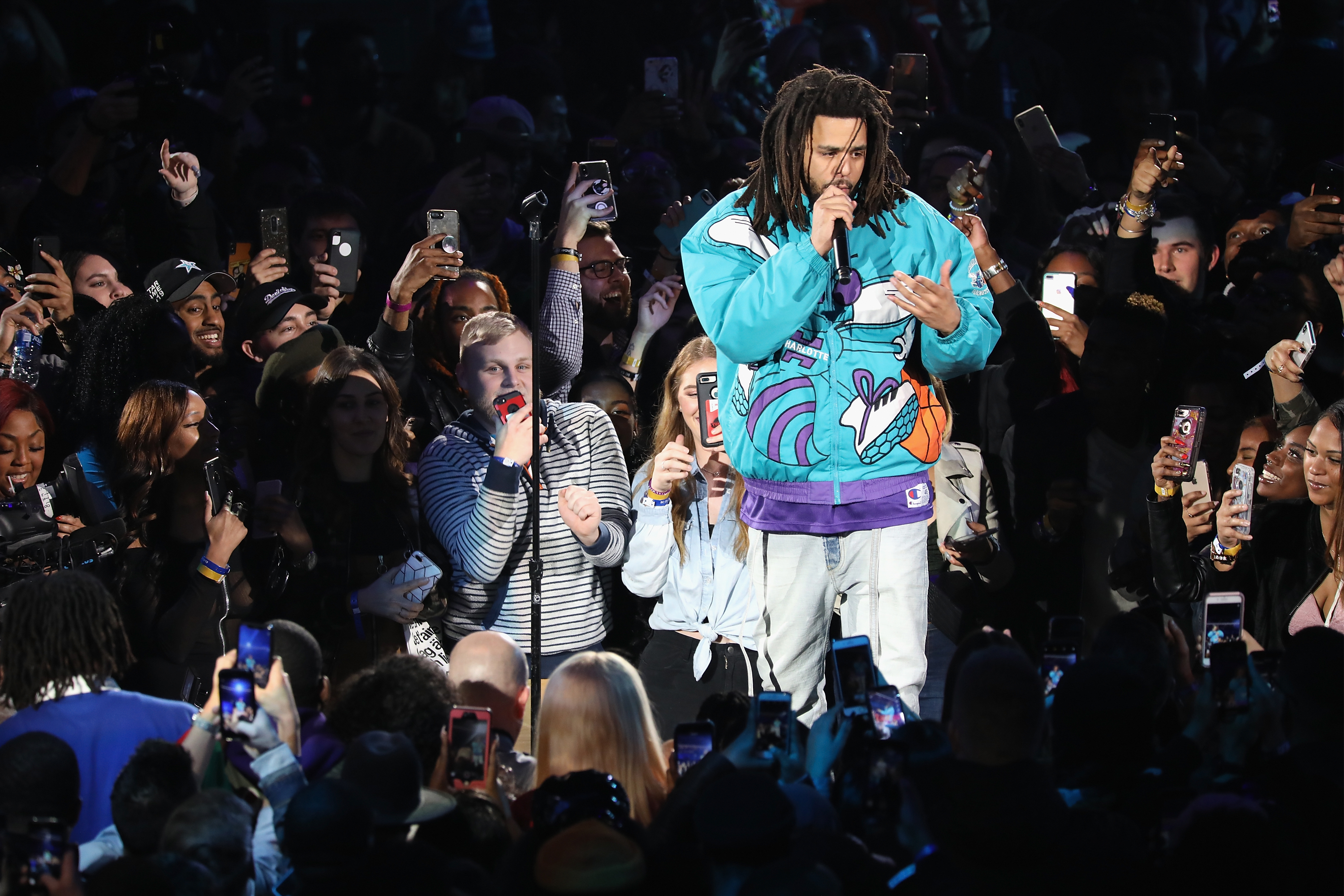 J. Cole made his debut with the Rwanda Patriots Basketball Club