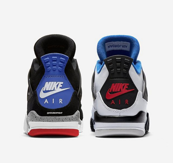 What The Air Jordan 4 To Include Military Blue & Fire Red