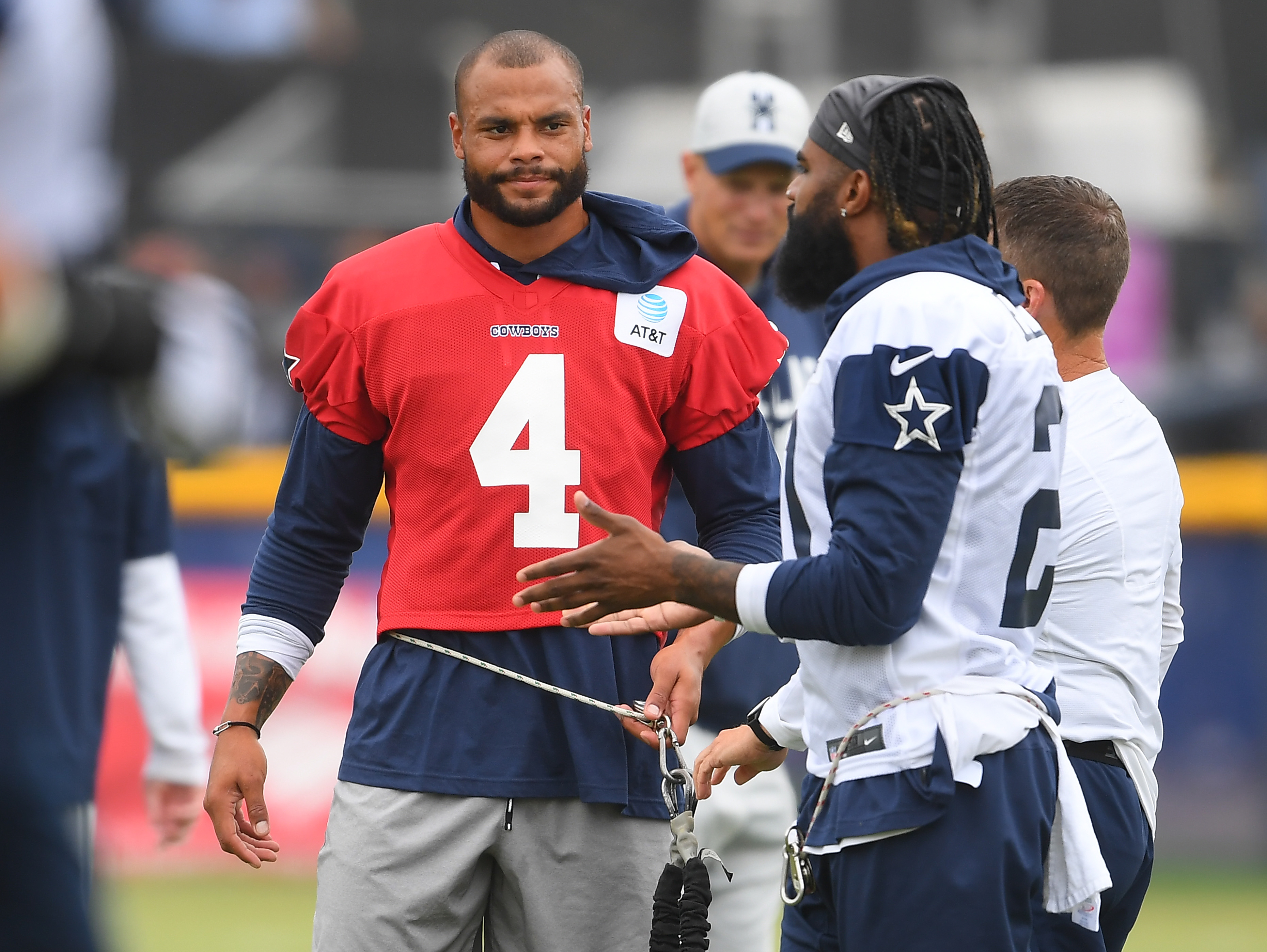 Dak Prescott Gets Cake In The Face For His Birthday Watch