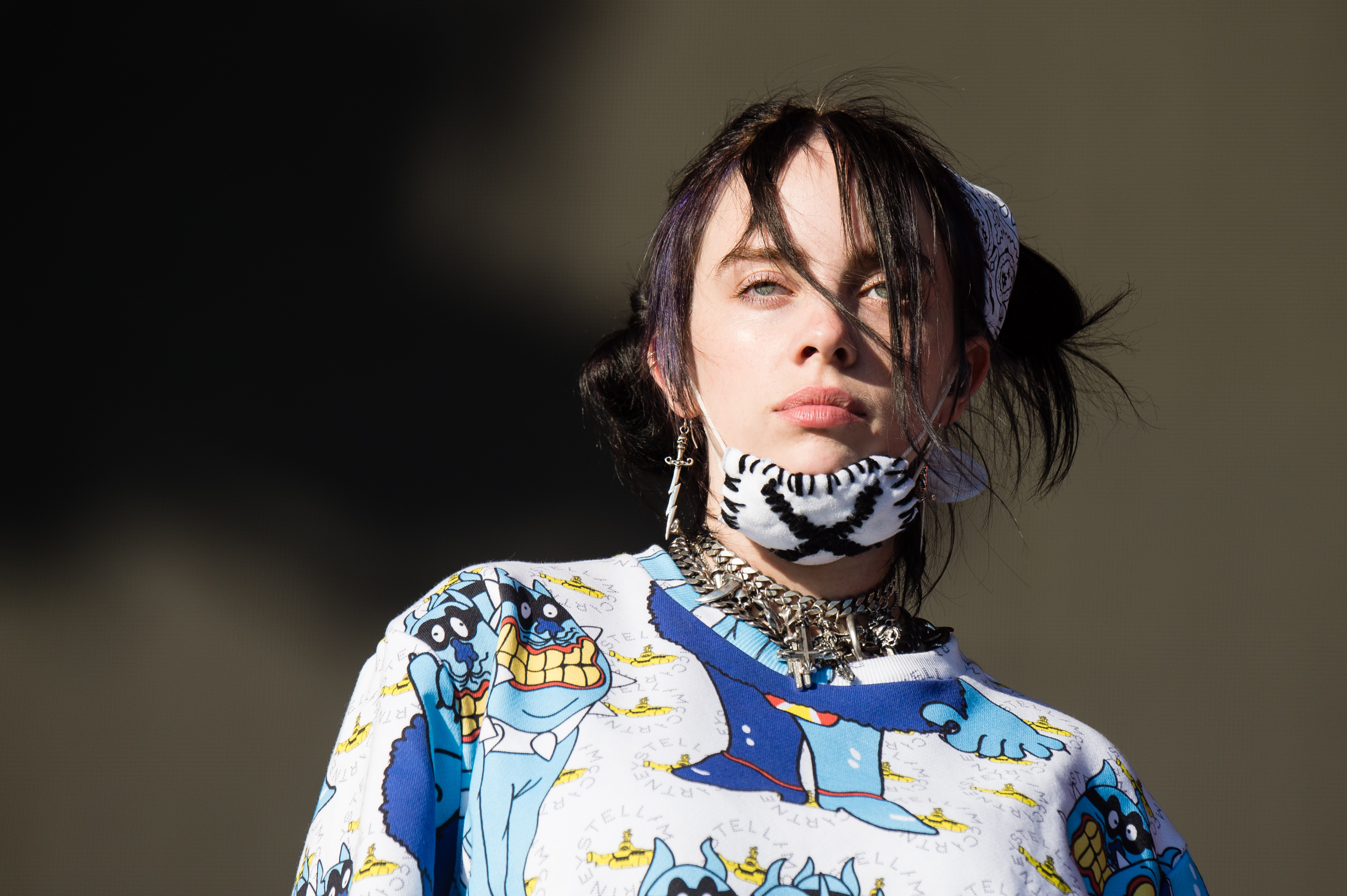 Billie Eilish Decked Out In Louis Vuitton